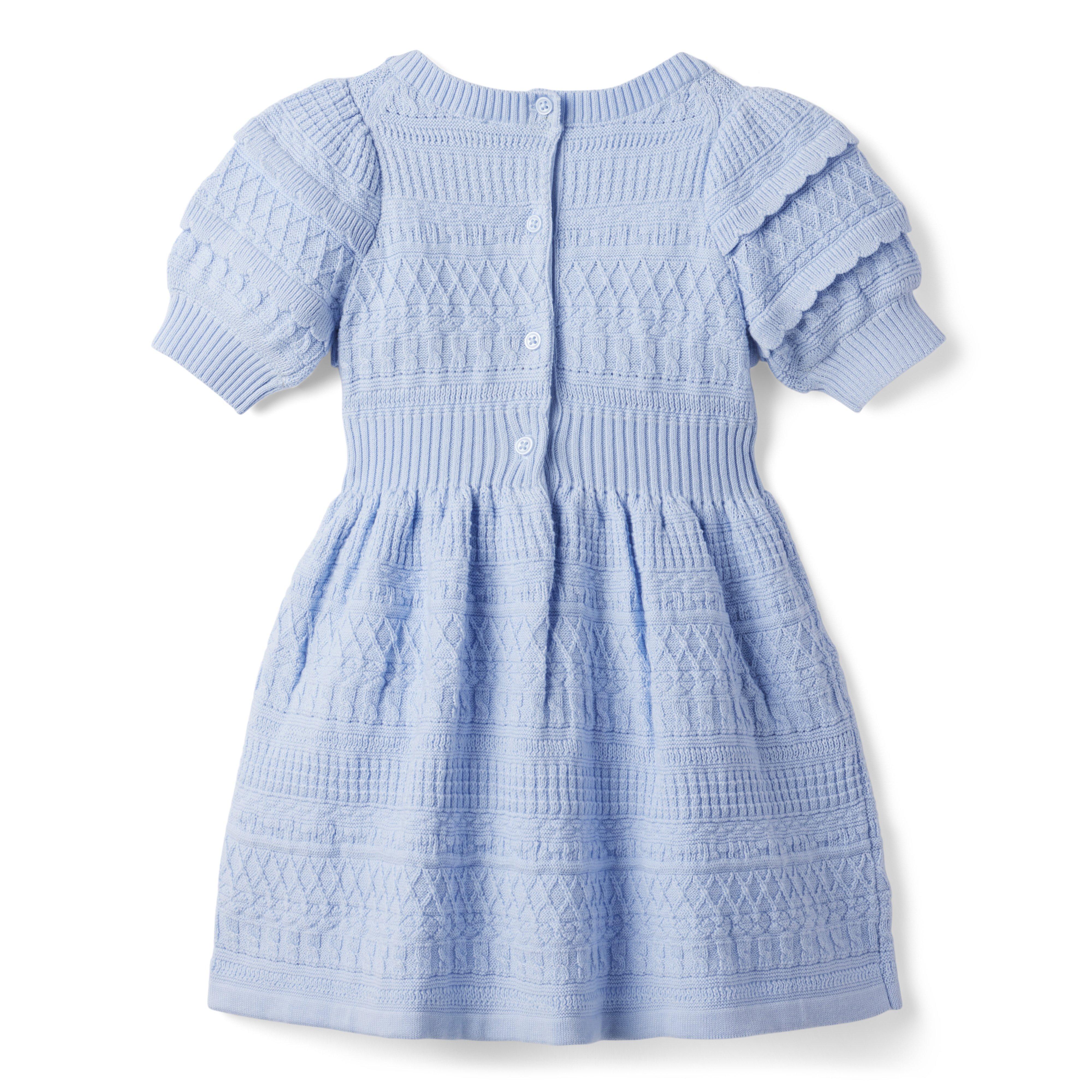 Puff Sleeve Sweater Dress image number 3