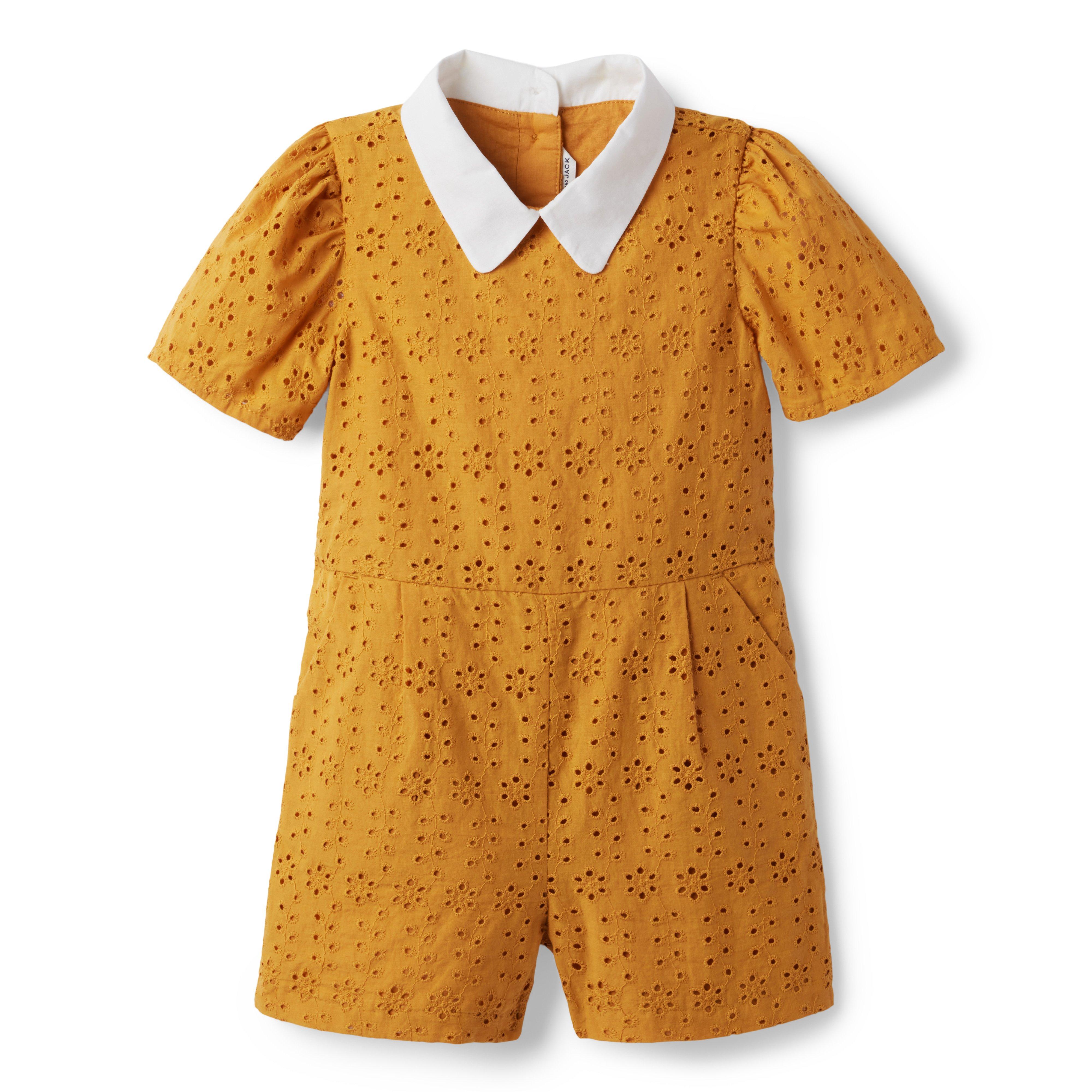 Eyelet Romper image number 1
