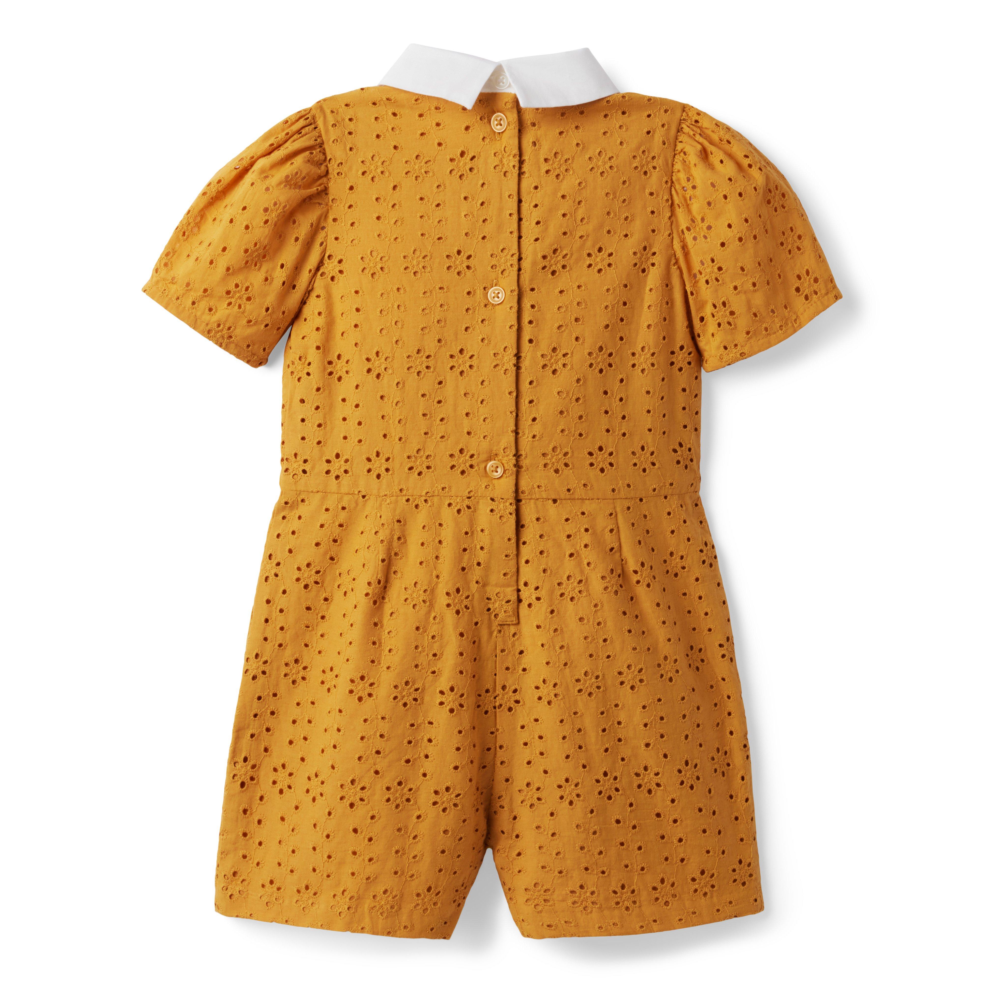 Eyelet Romper image number 3