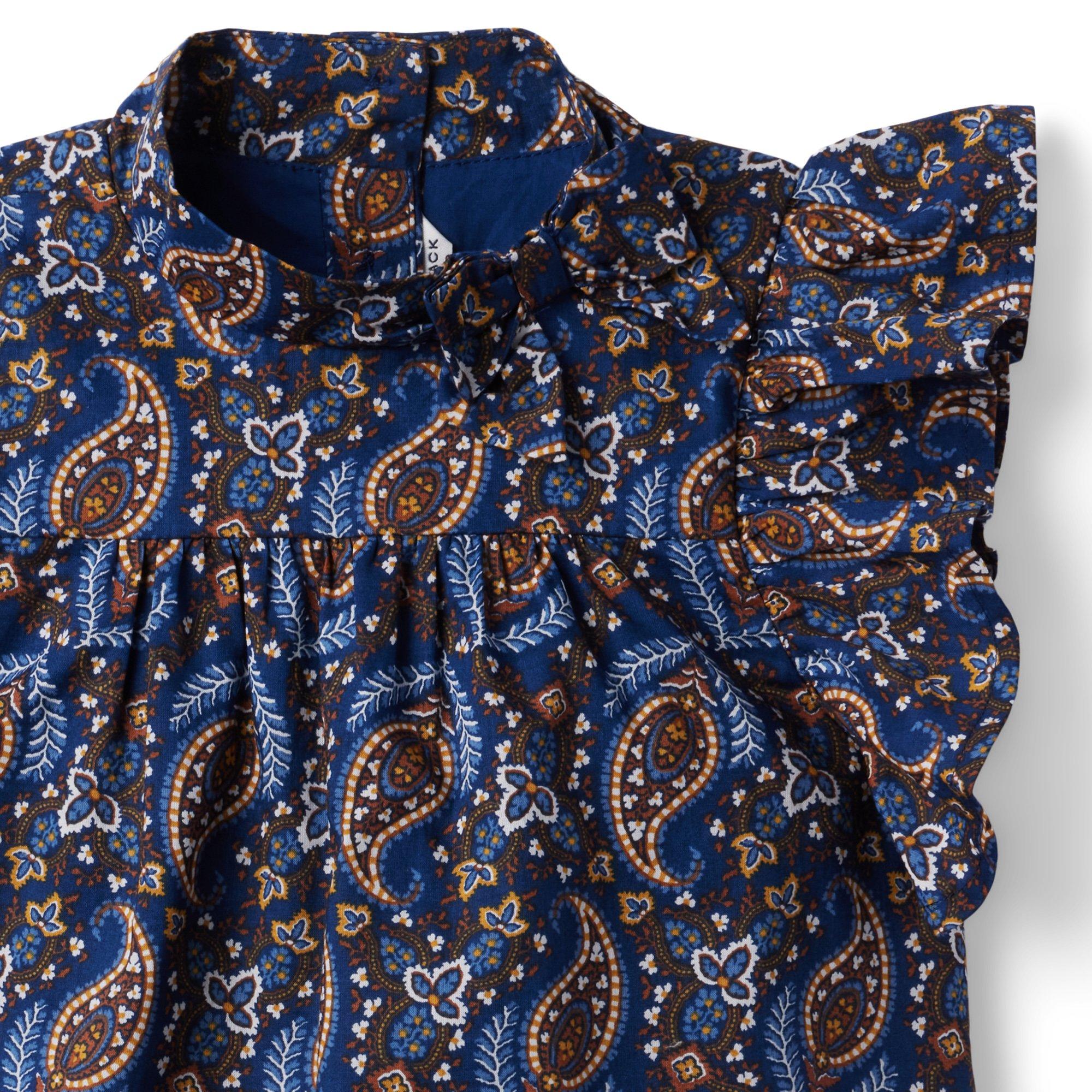 Paisley Ruffle Sleeve Top image number 2