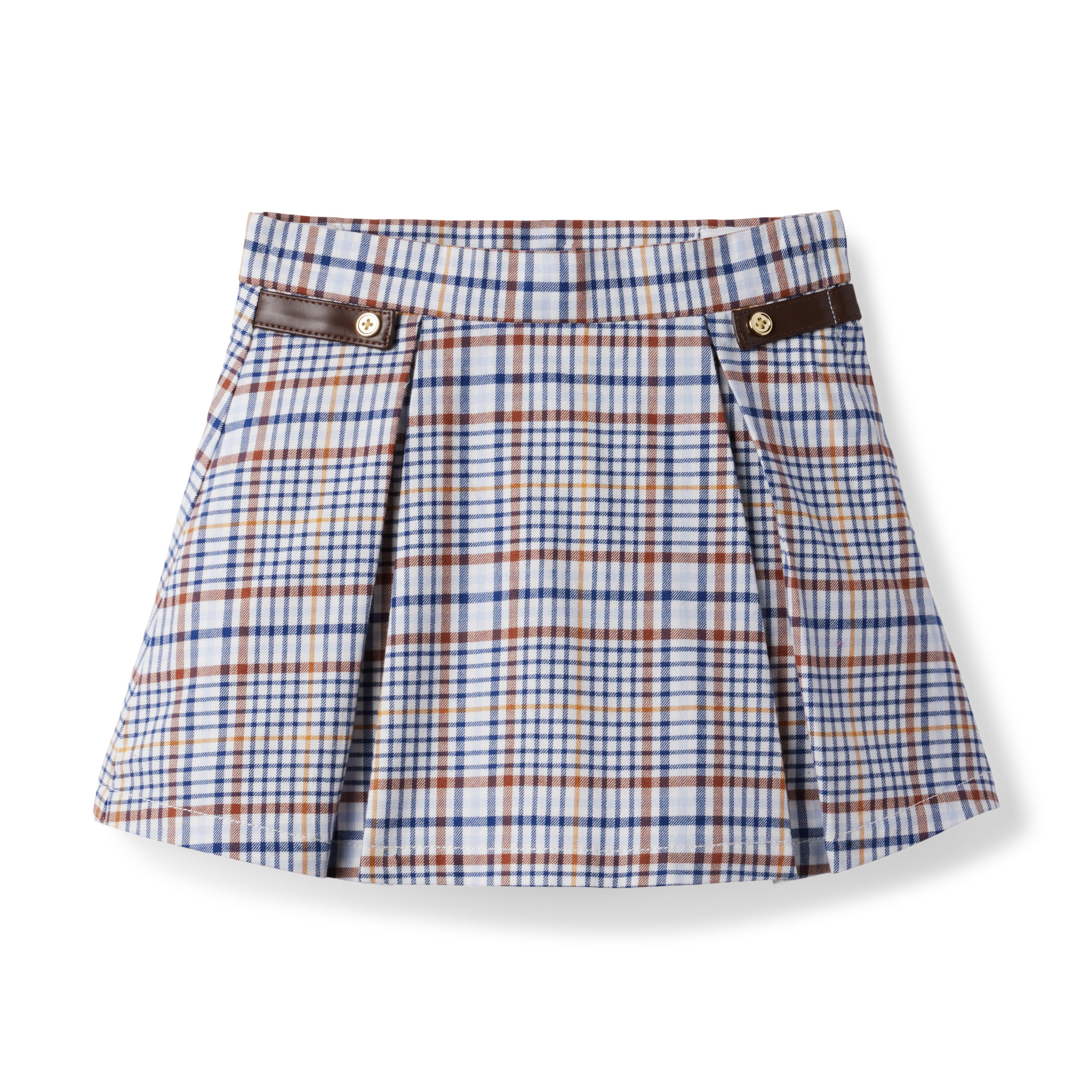 Plaid Pleated Skirt image number 0