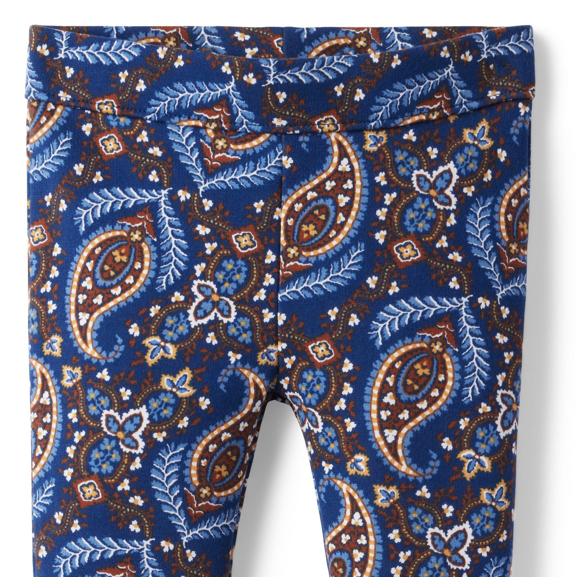 Paisley Button Cuff Ponte Pant image number 2