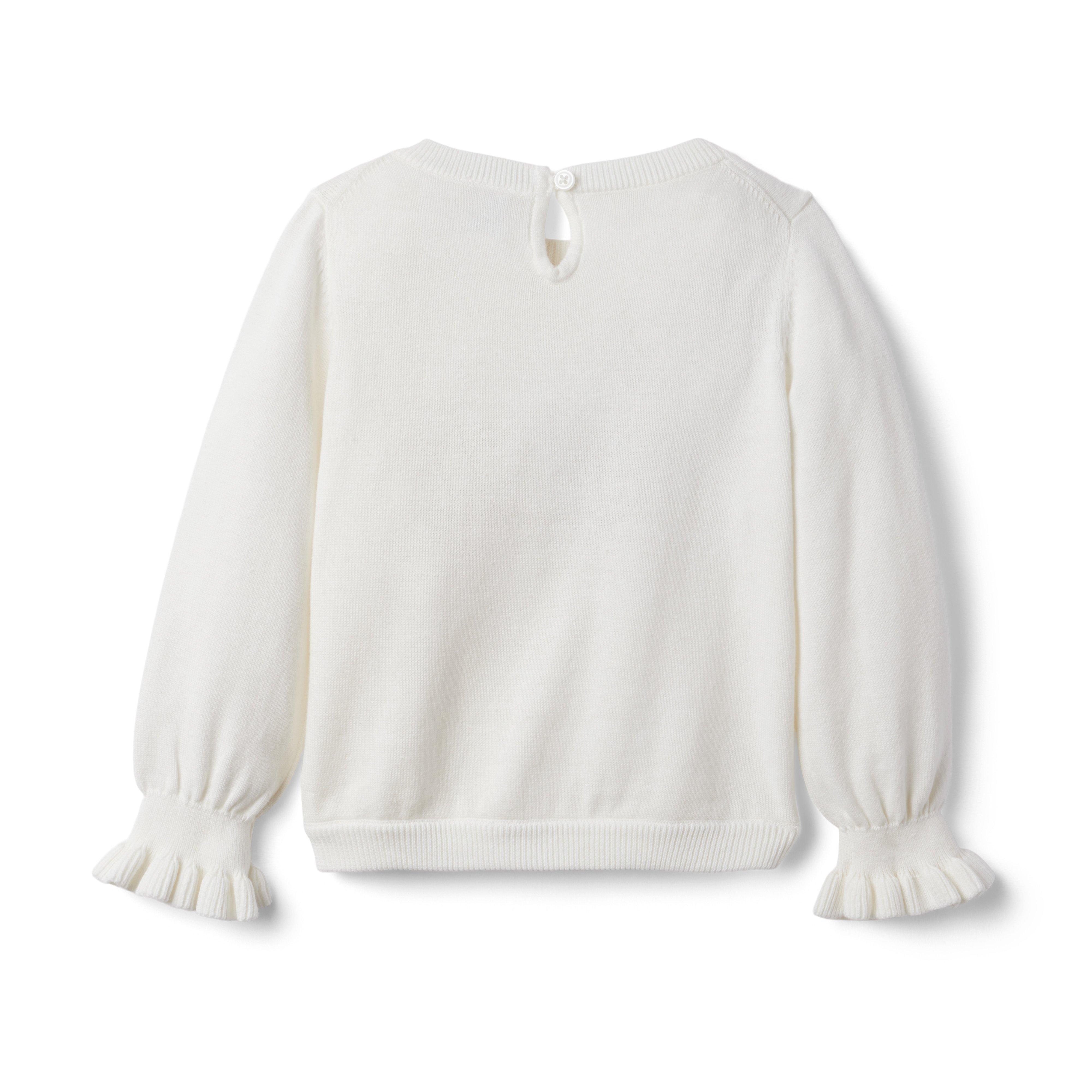 Ruffle Cuff Dog Sweater image number 1