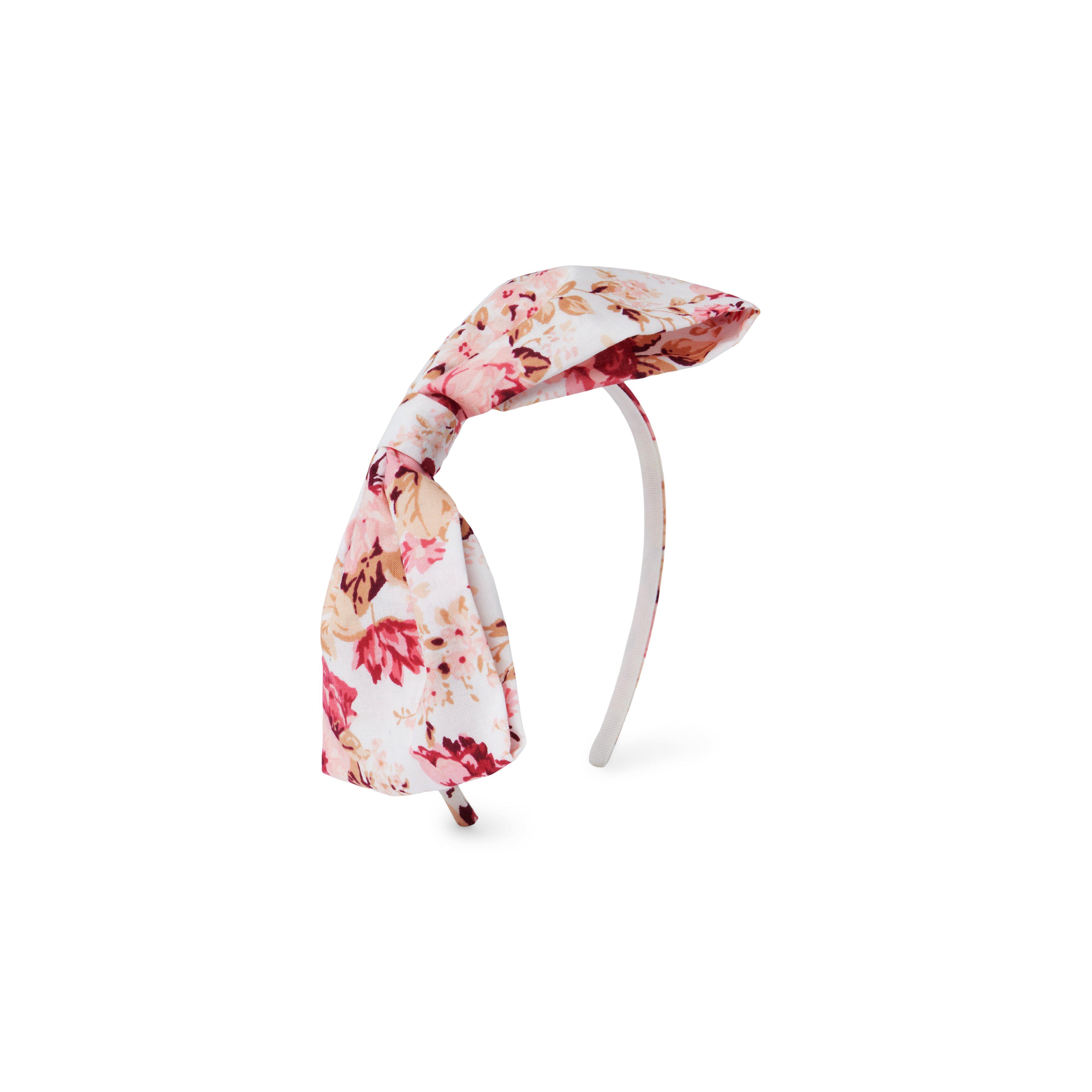 Floral Bow Headband image number 0