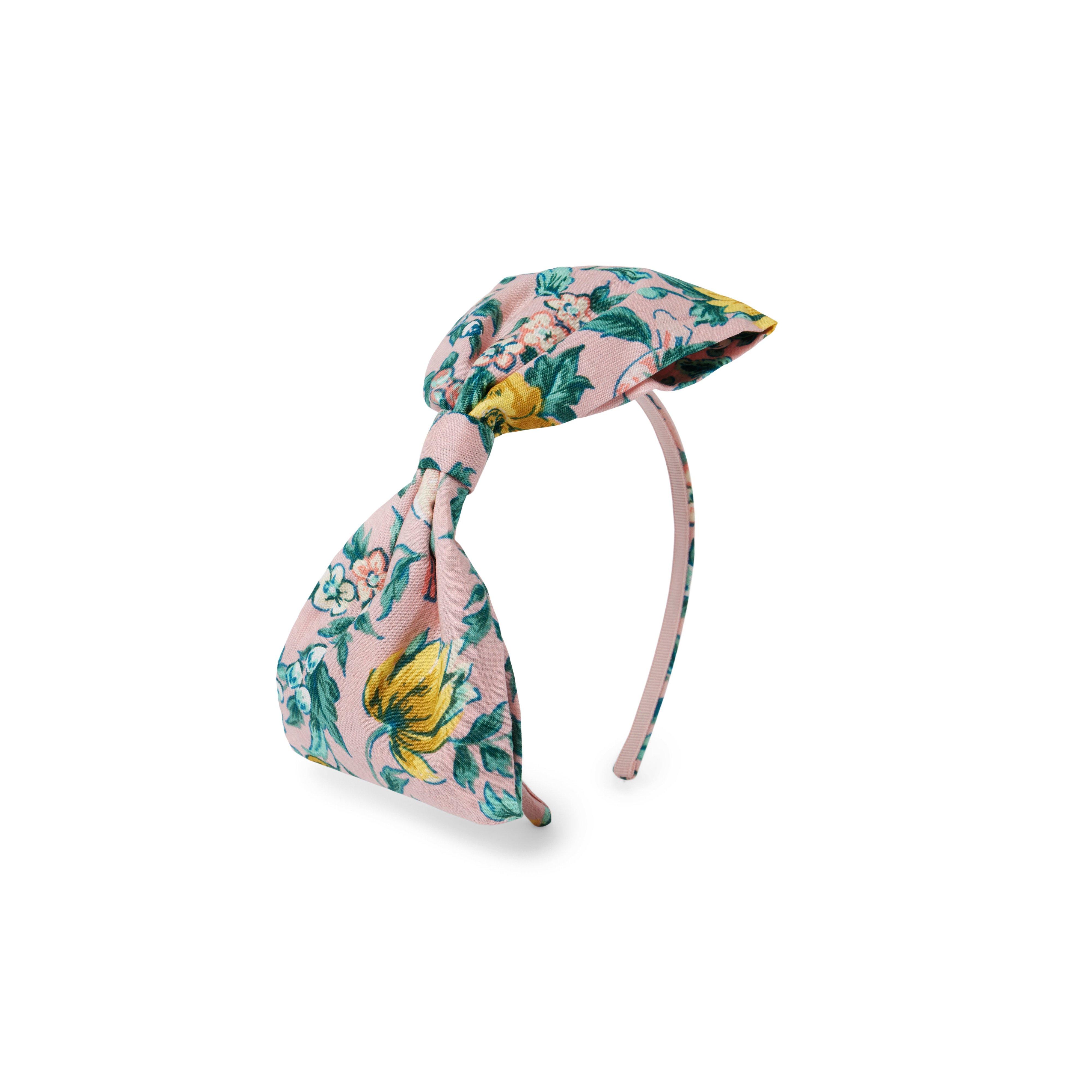 Floral Bow Headband image number 0