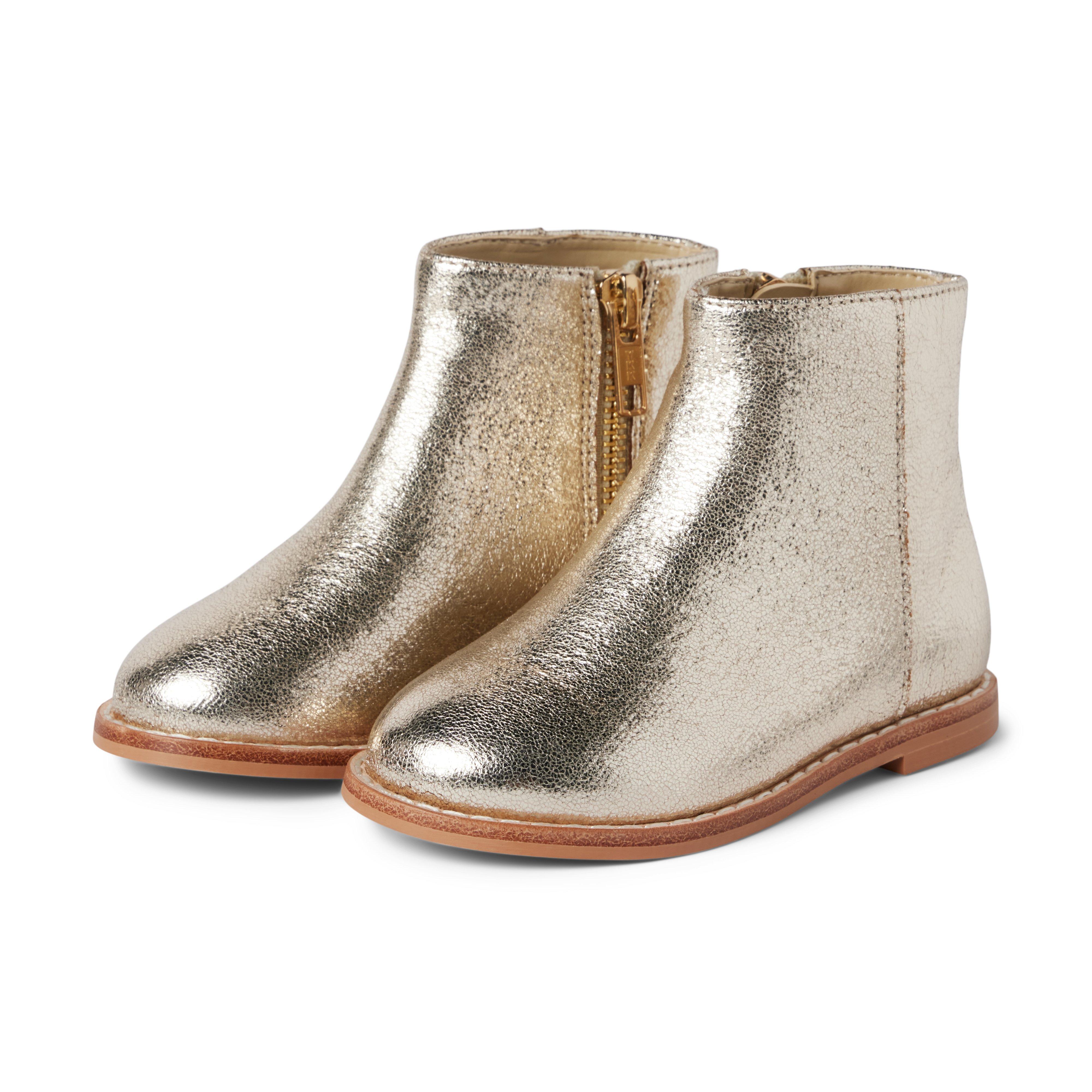 Metallic Bootie