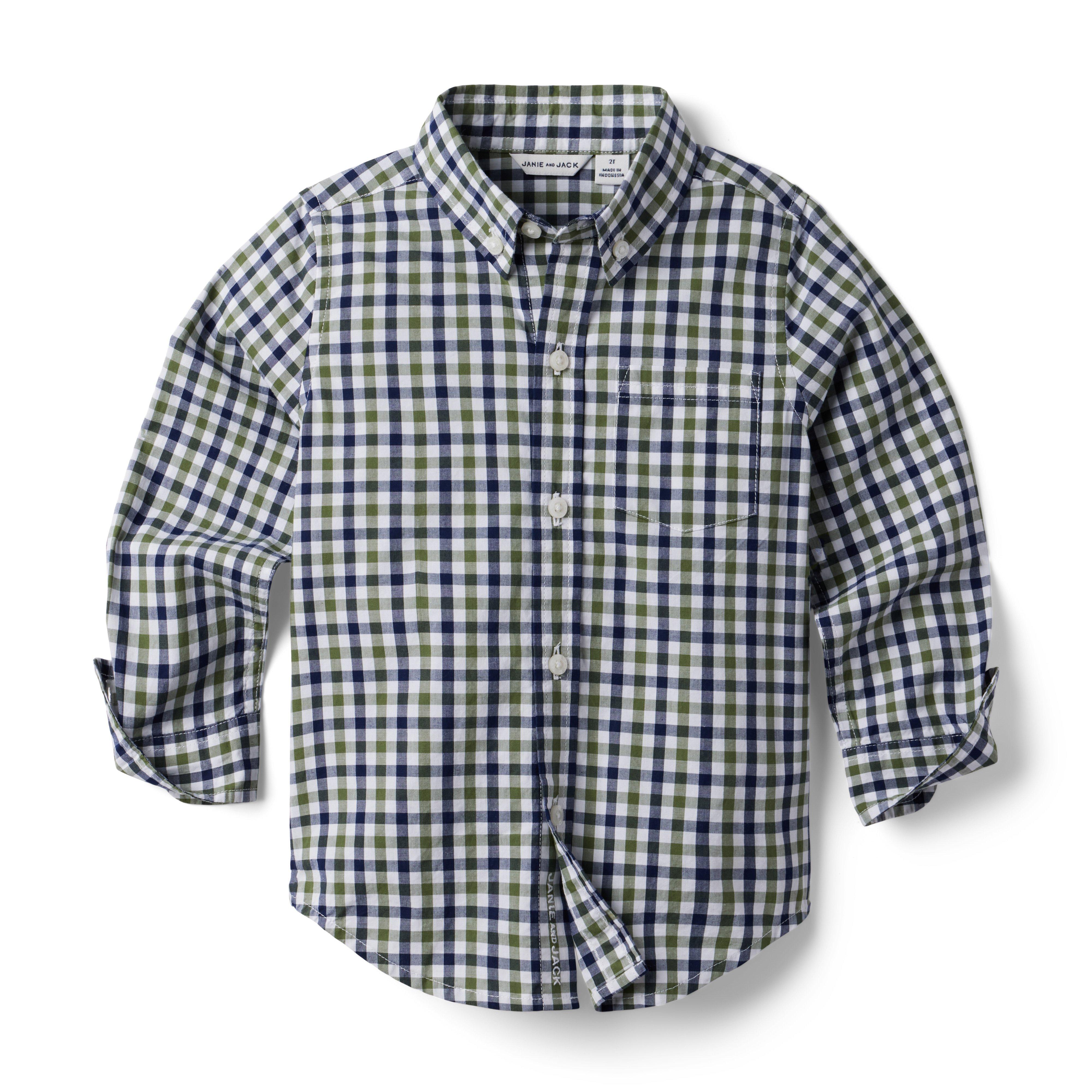 Gingham Poplin Shirt image number 0