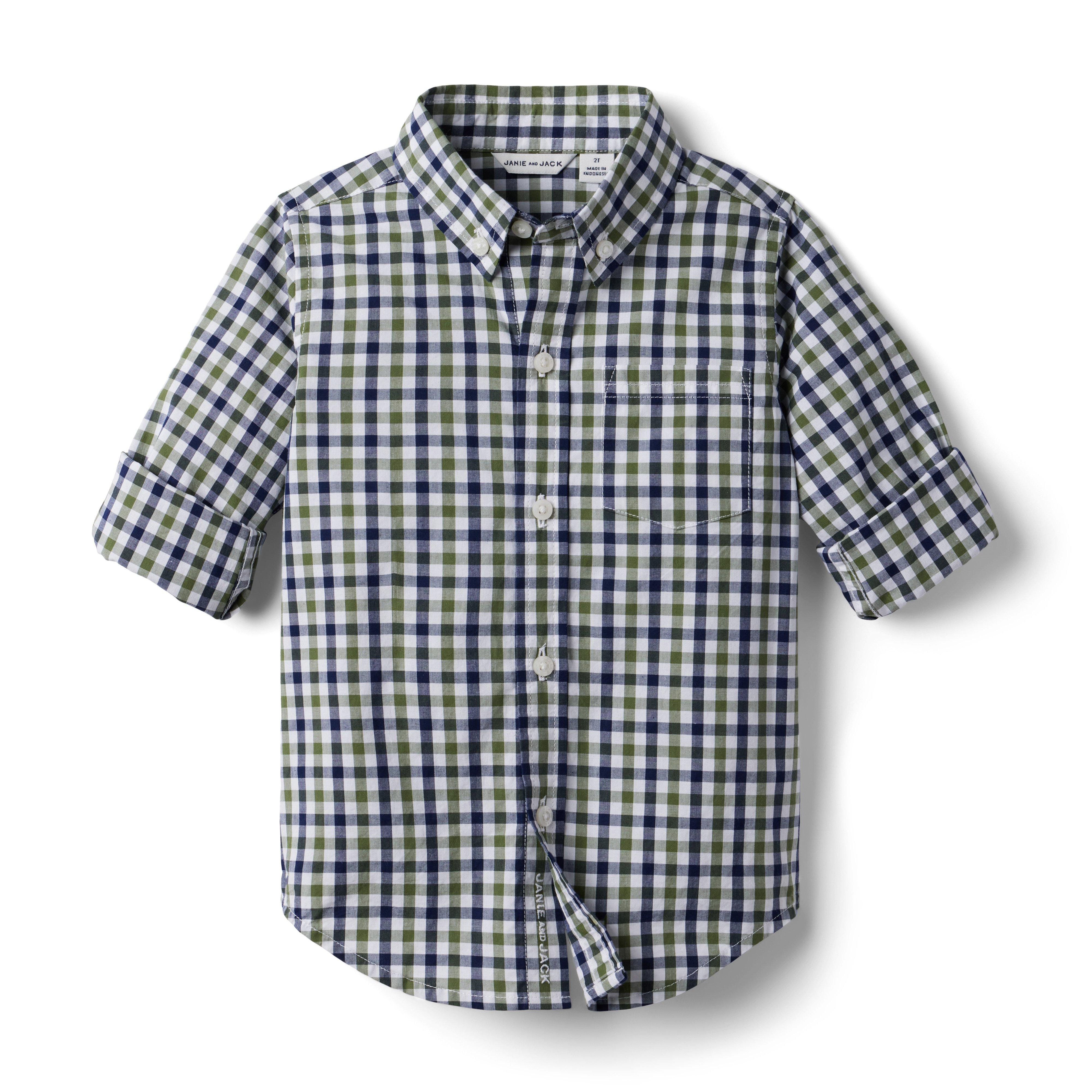 Gingham Poplin Shirt image number 2