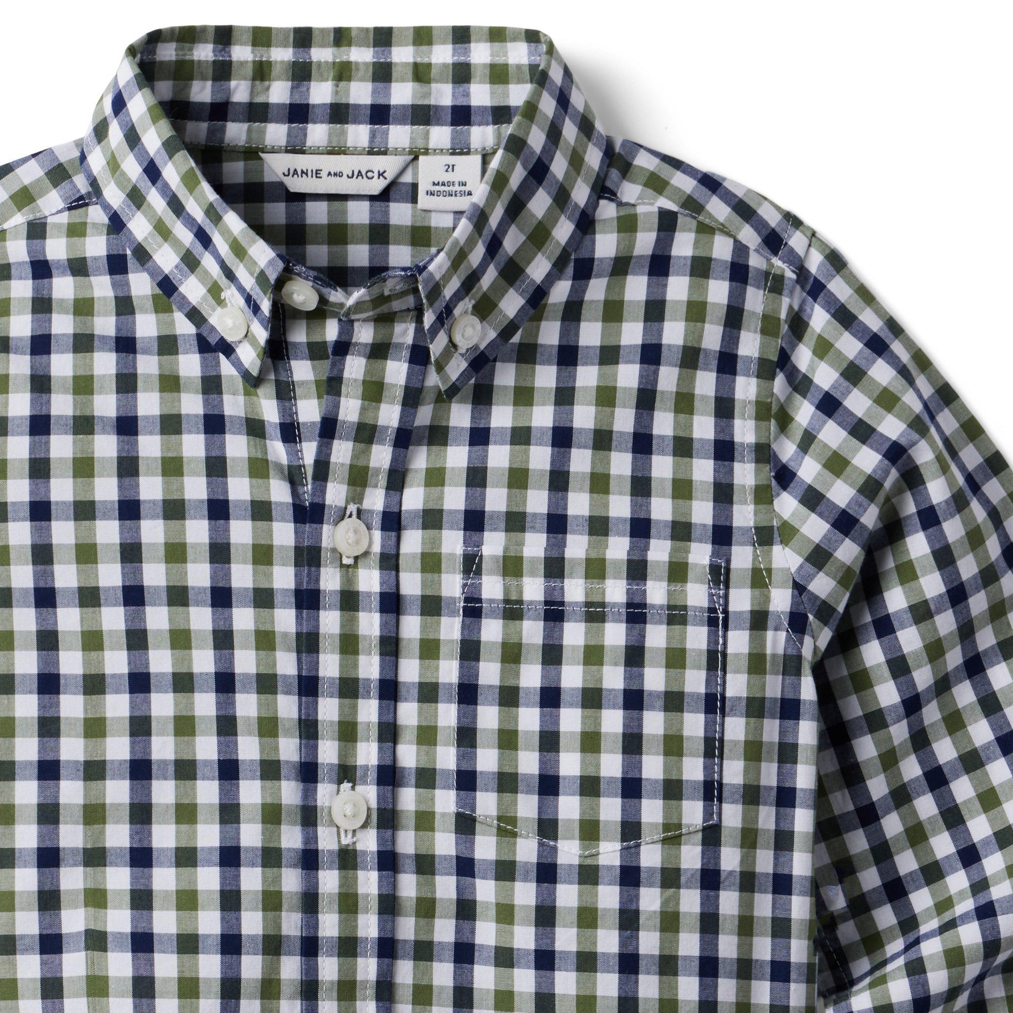 Gingham Poplin Shirt image number 3