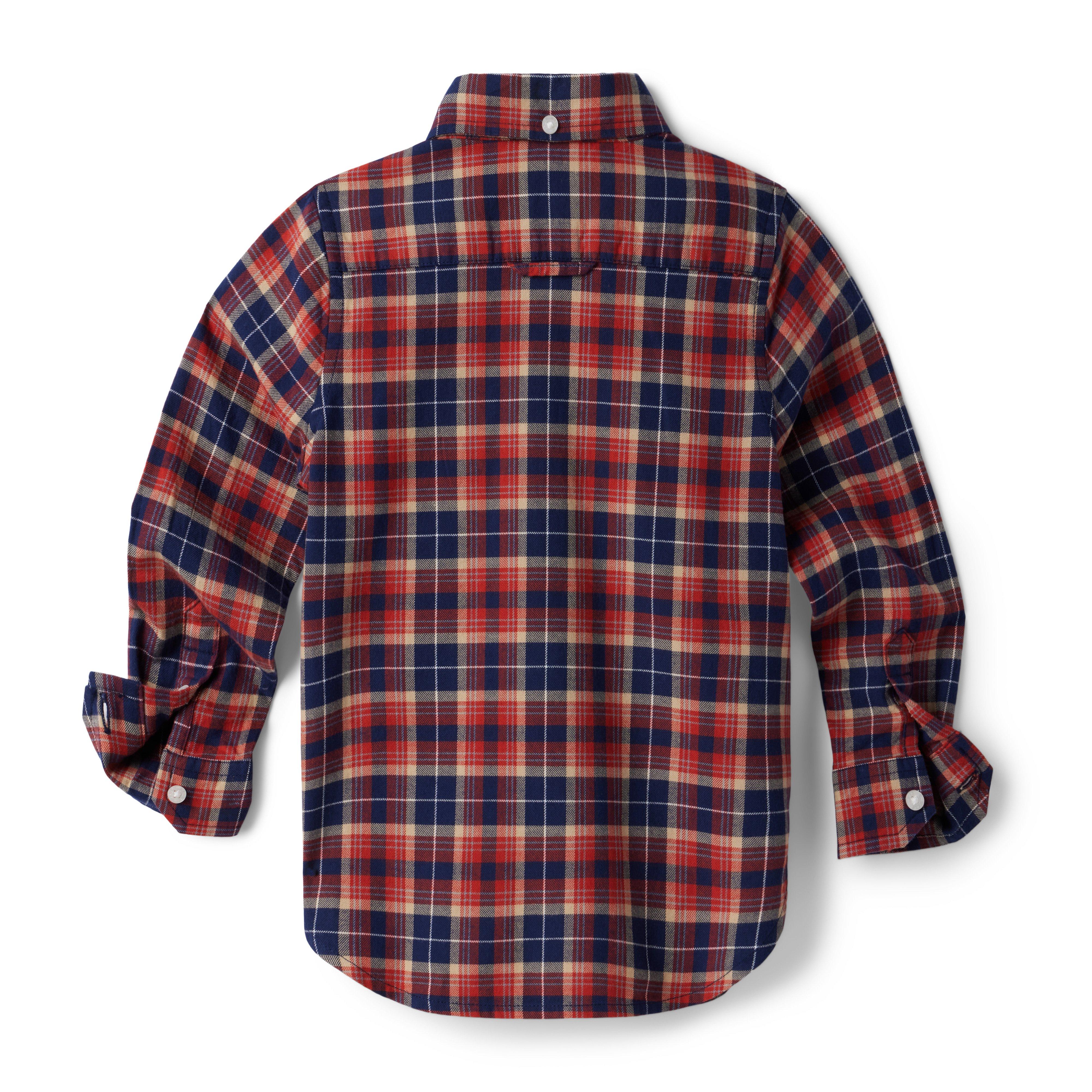 Brushed twill shirt