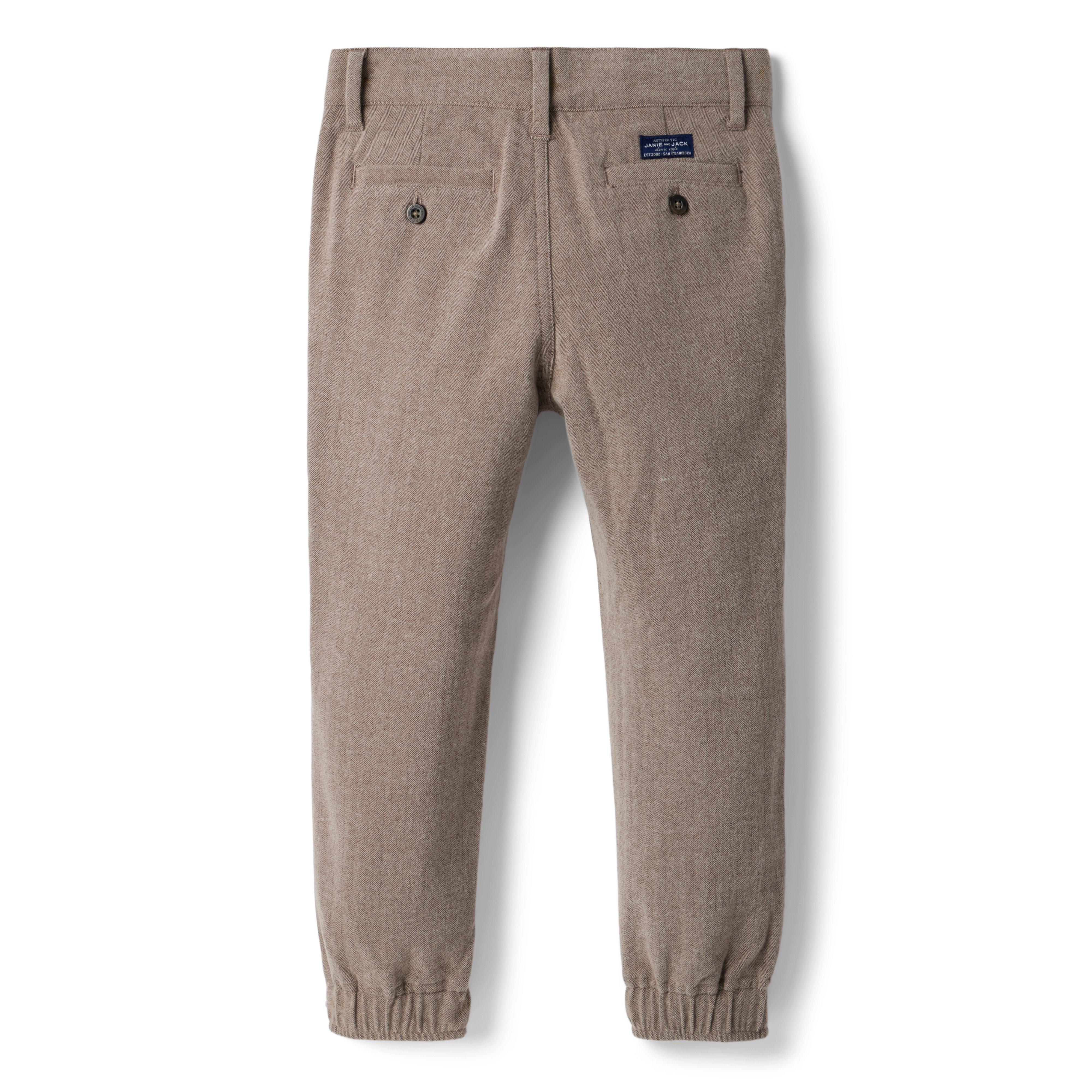 Herringbone Twill Jogger image number 1