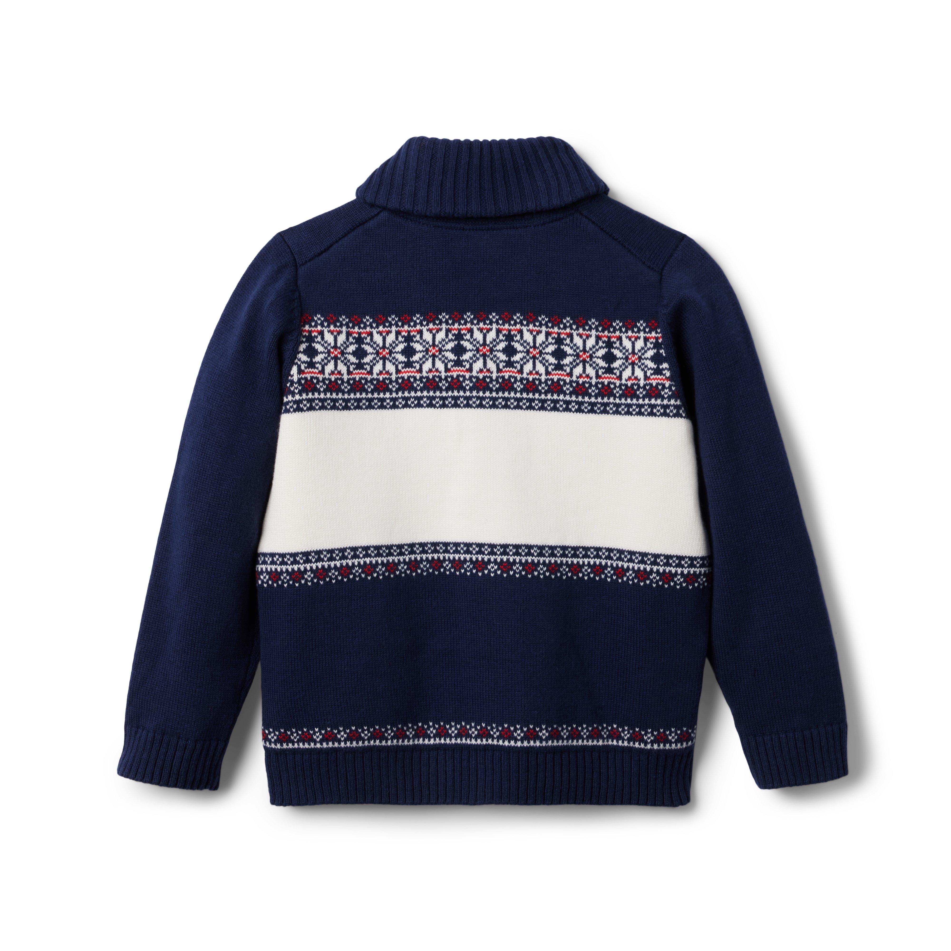 Fair Isle Train Cardigan image number 1