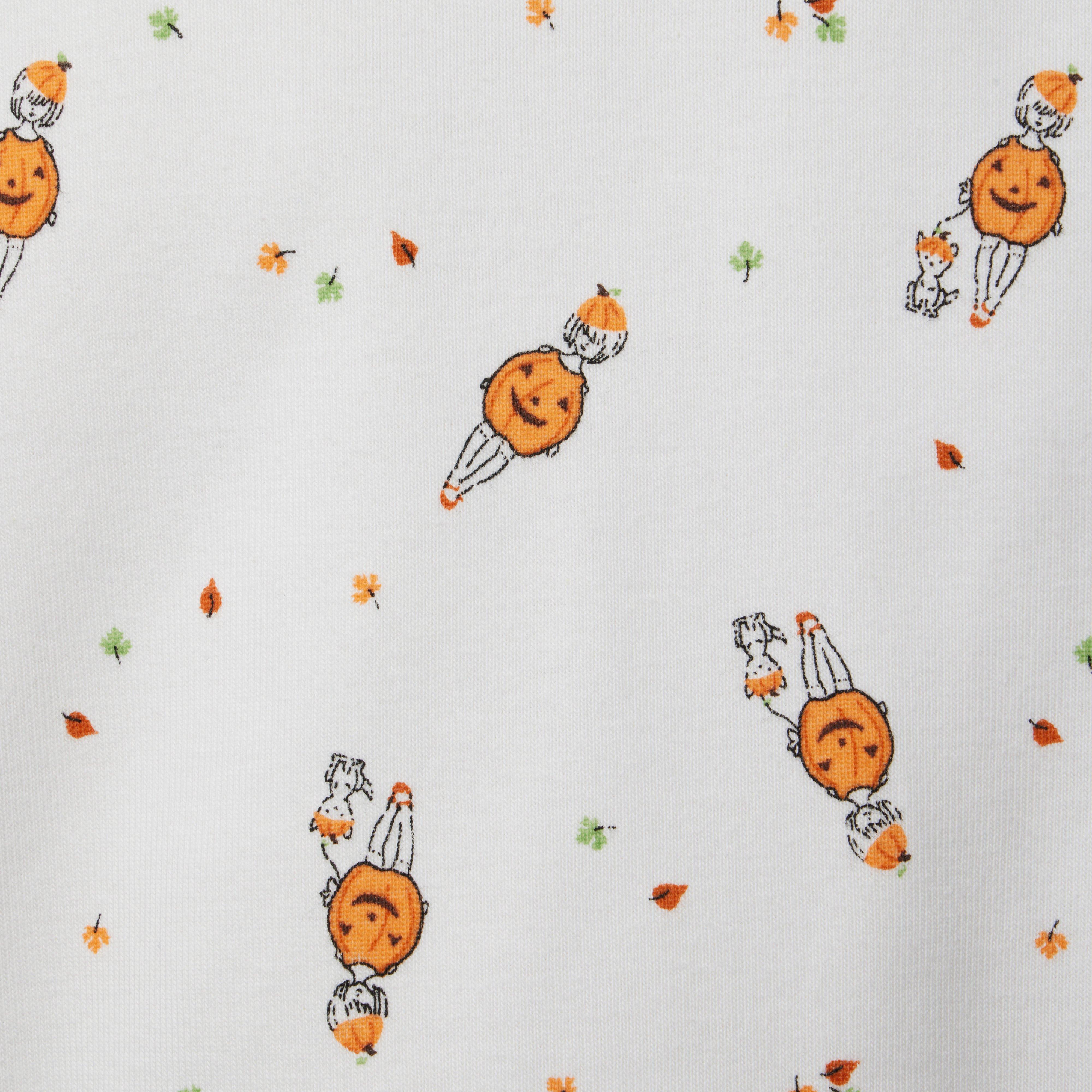 Good Night Pajamas in Pumpkin Girl Print image number 1