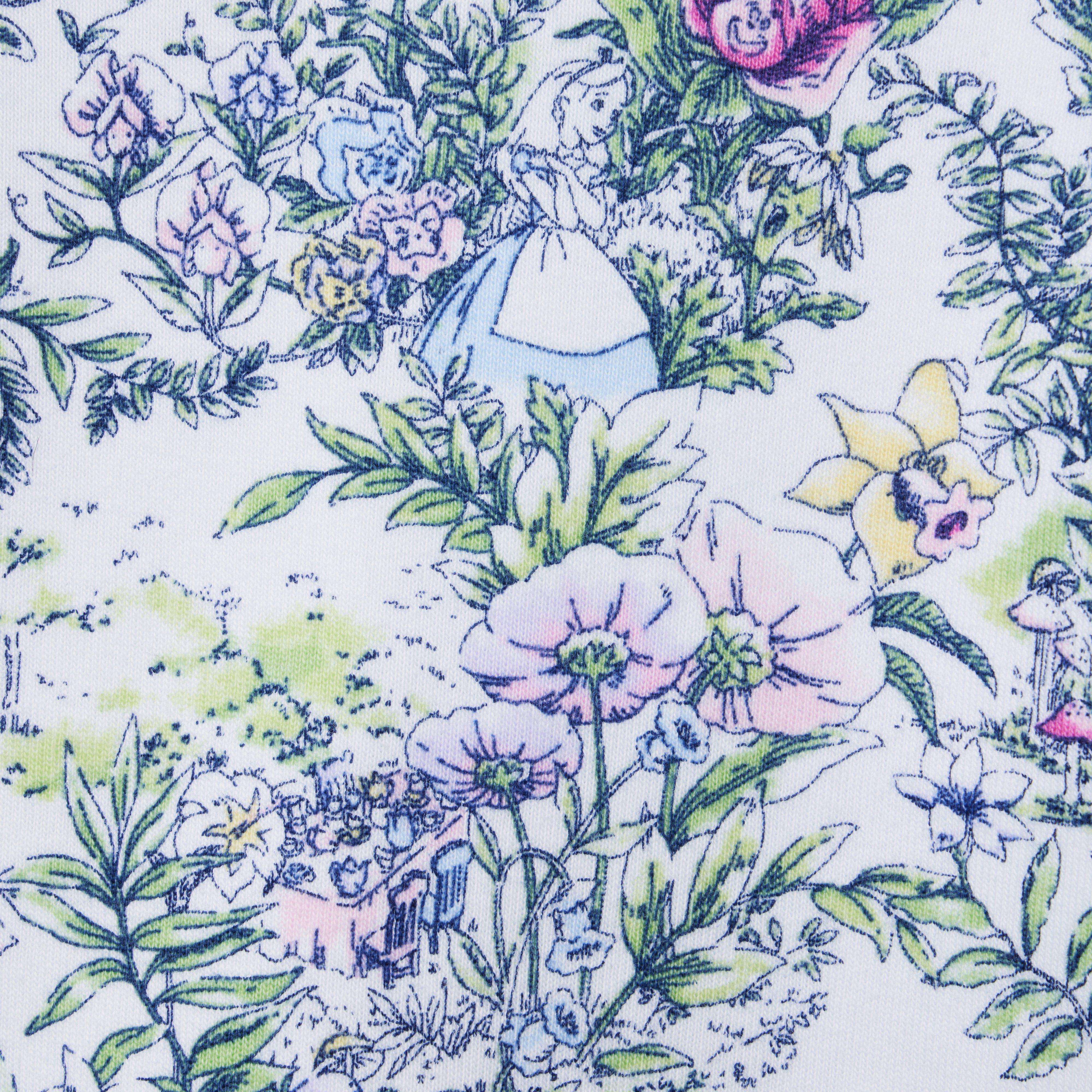 Good Night Pajamas in Disney Alice in Wonderland Floral image number 1