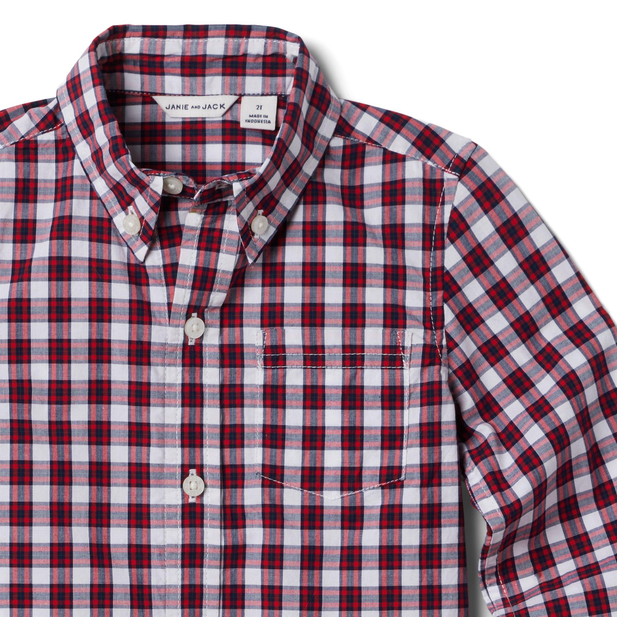 Plaid Poplin Shirt image number 3