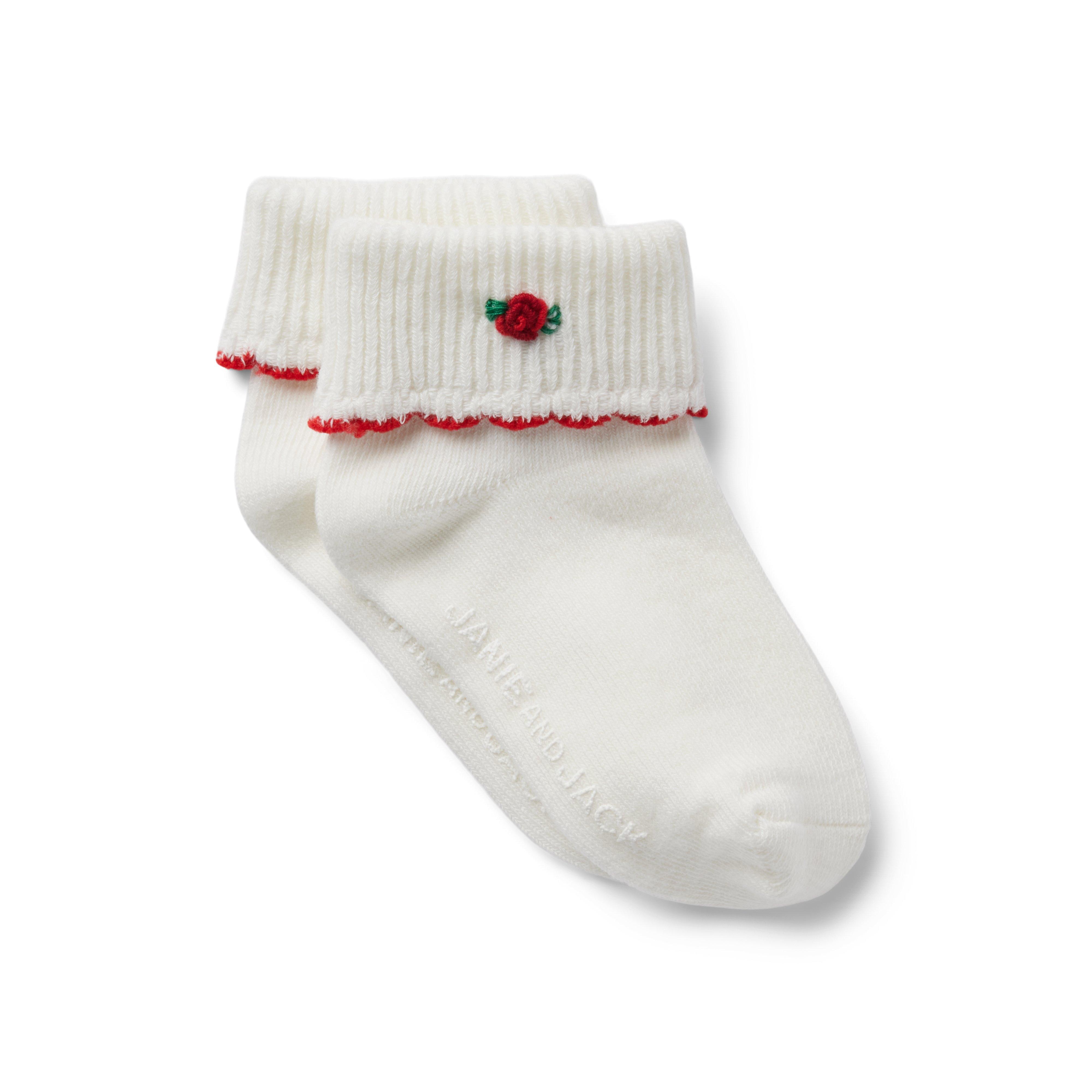 Baby Rose Sock