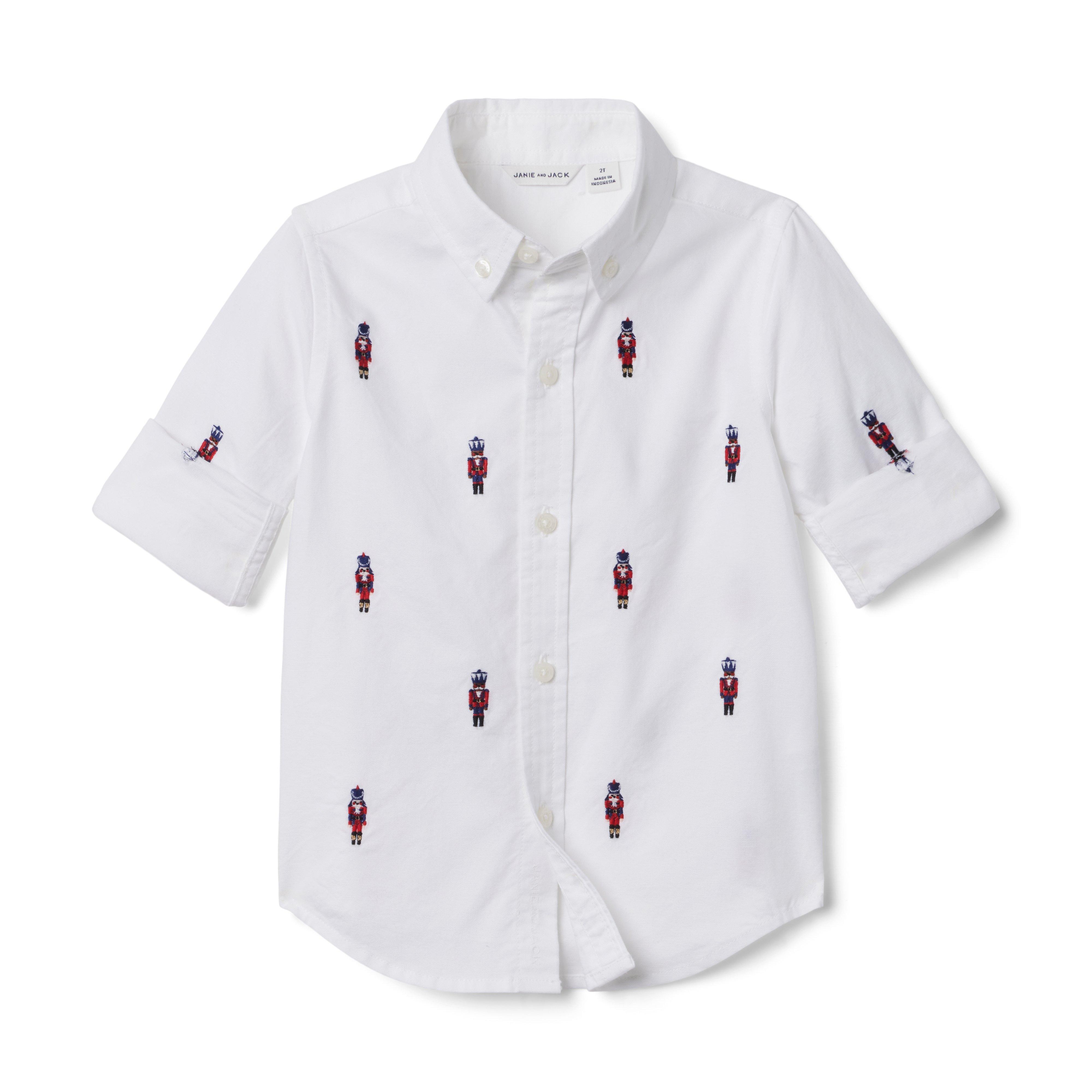 Embroidered Nutcracker Oxford Shirt image number 2