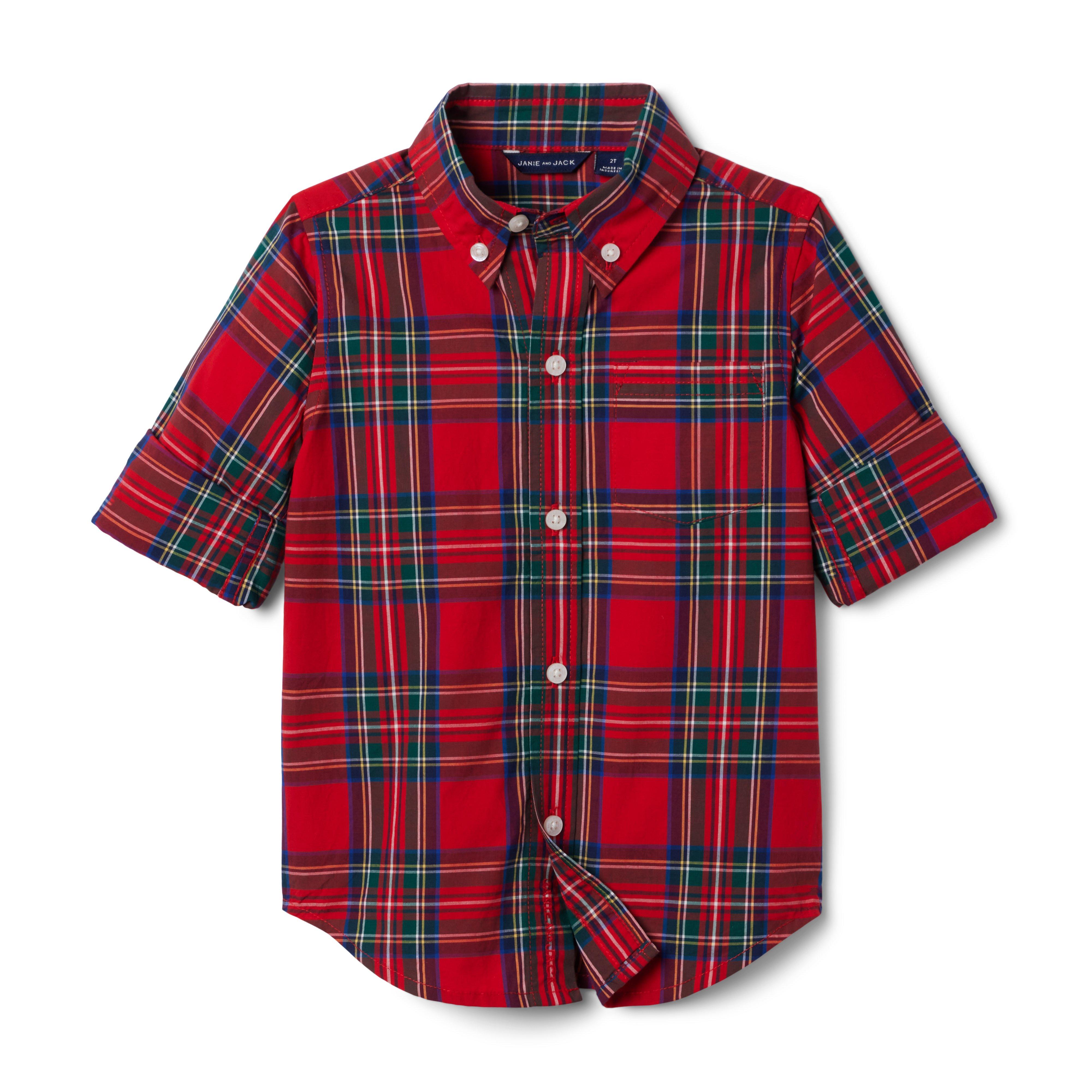 Plaid Poplin Shirt image number 2