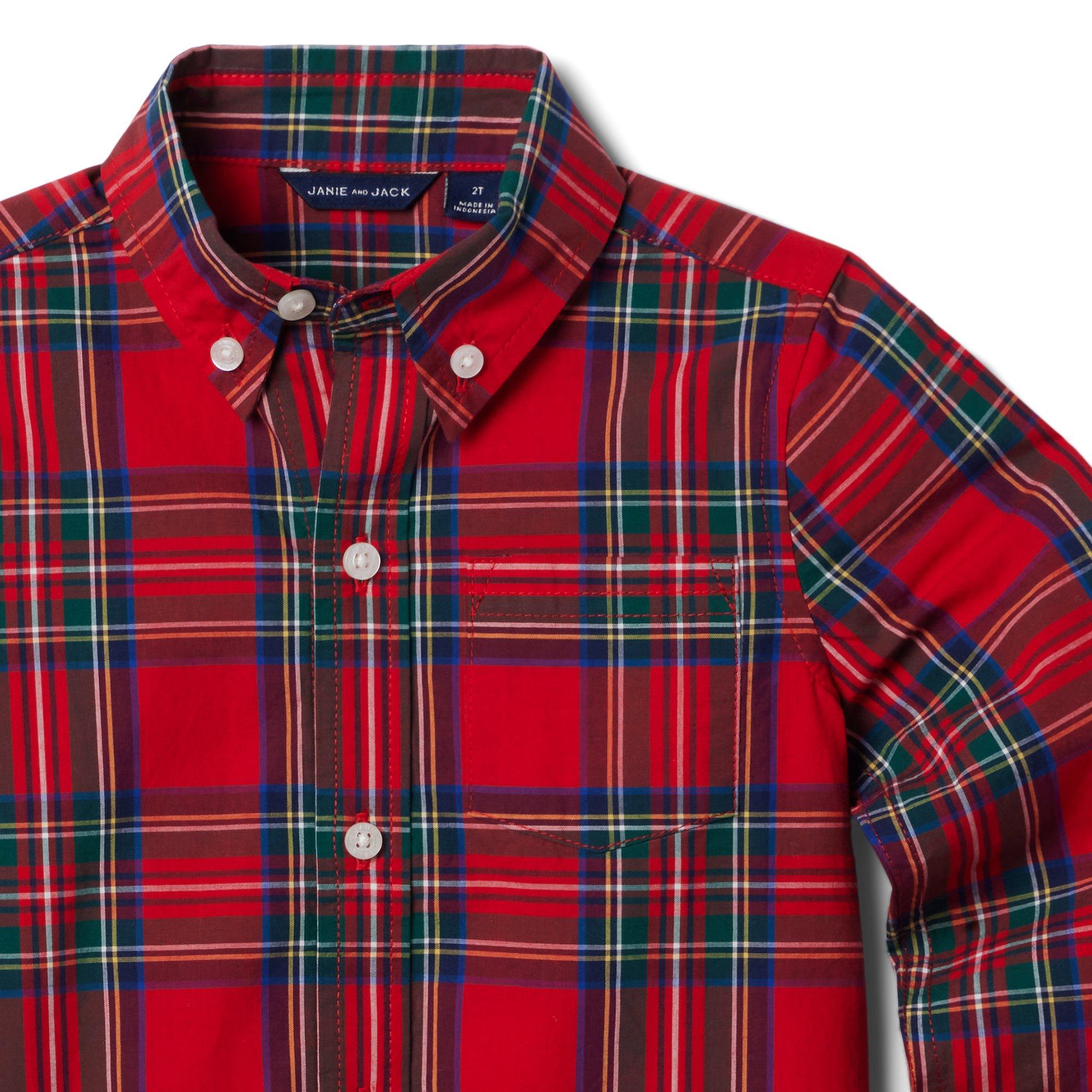 Plaid Poplin Shirt image number 3