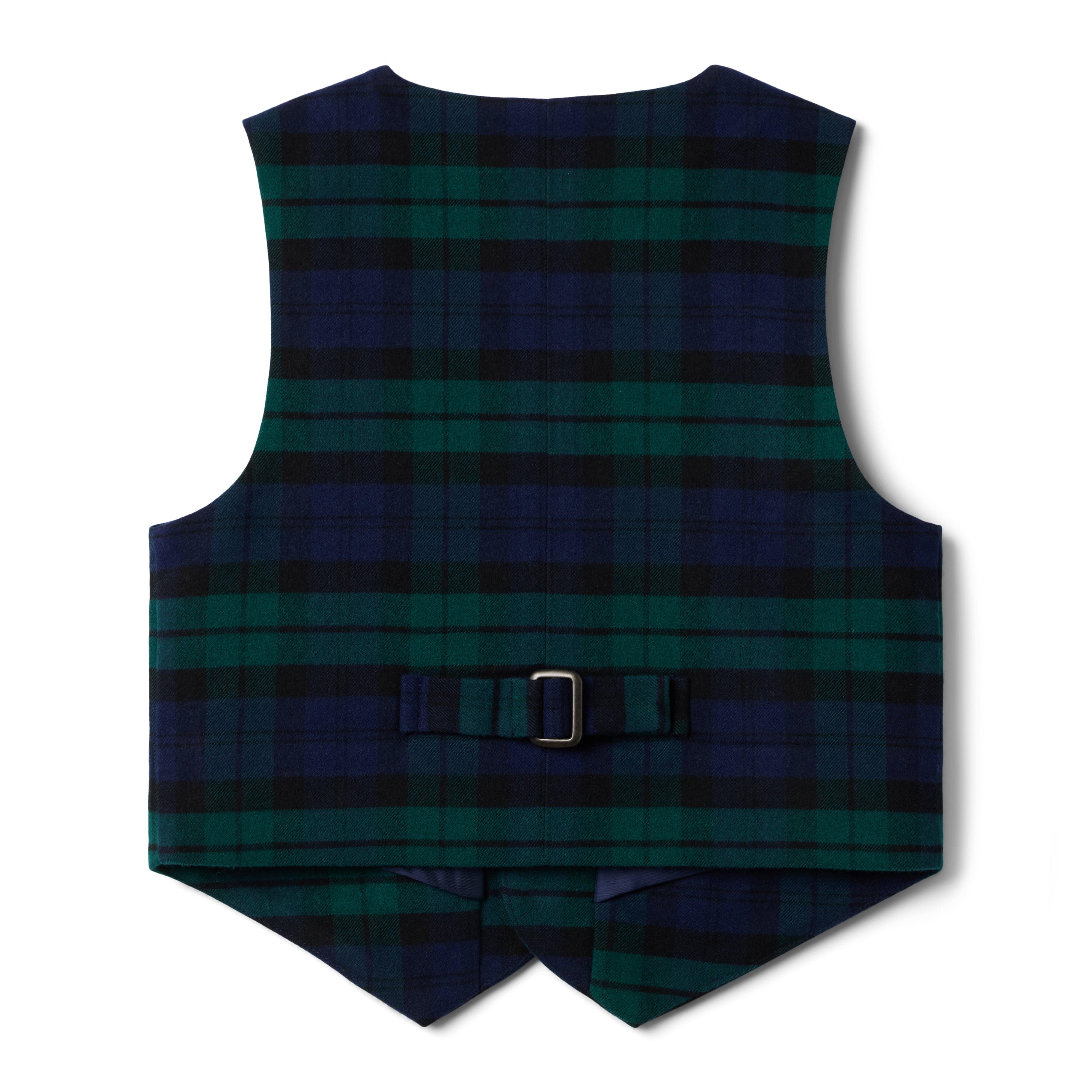 Plaid Suit Vest image number 2