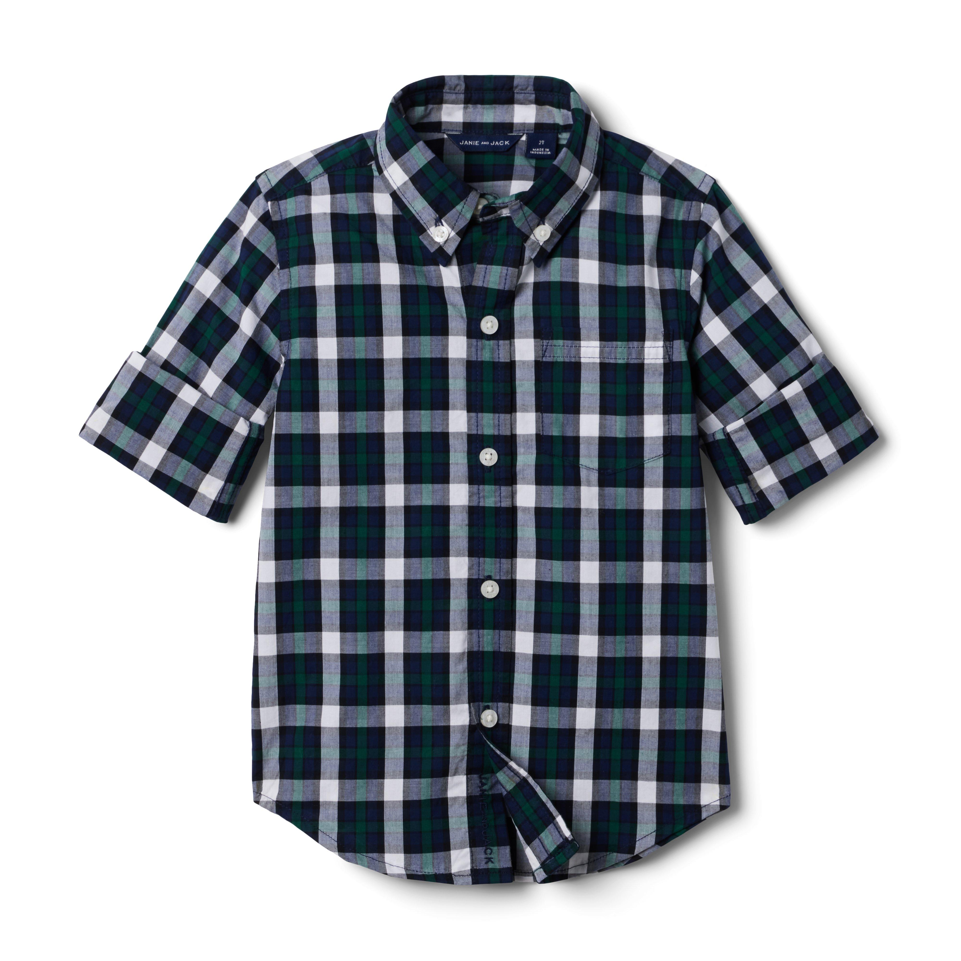 Plaid Poplin Shirt image number 2