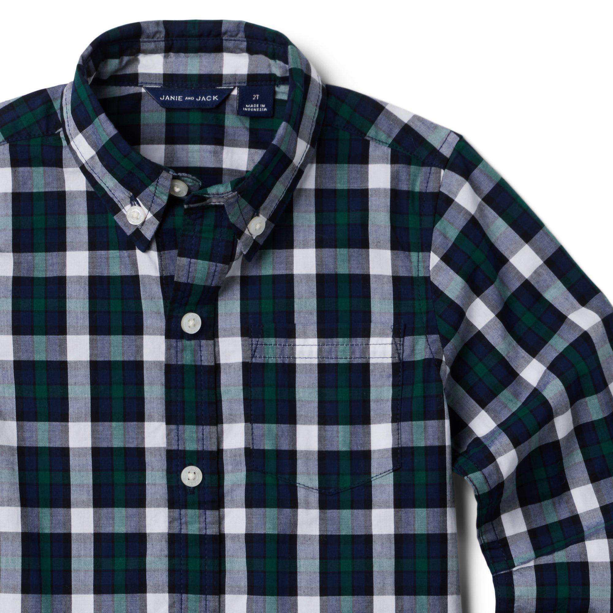 Plaid Poplin Shirt image number 3