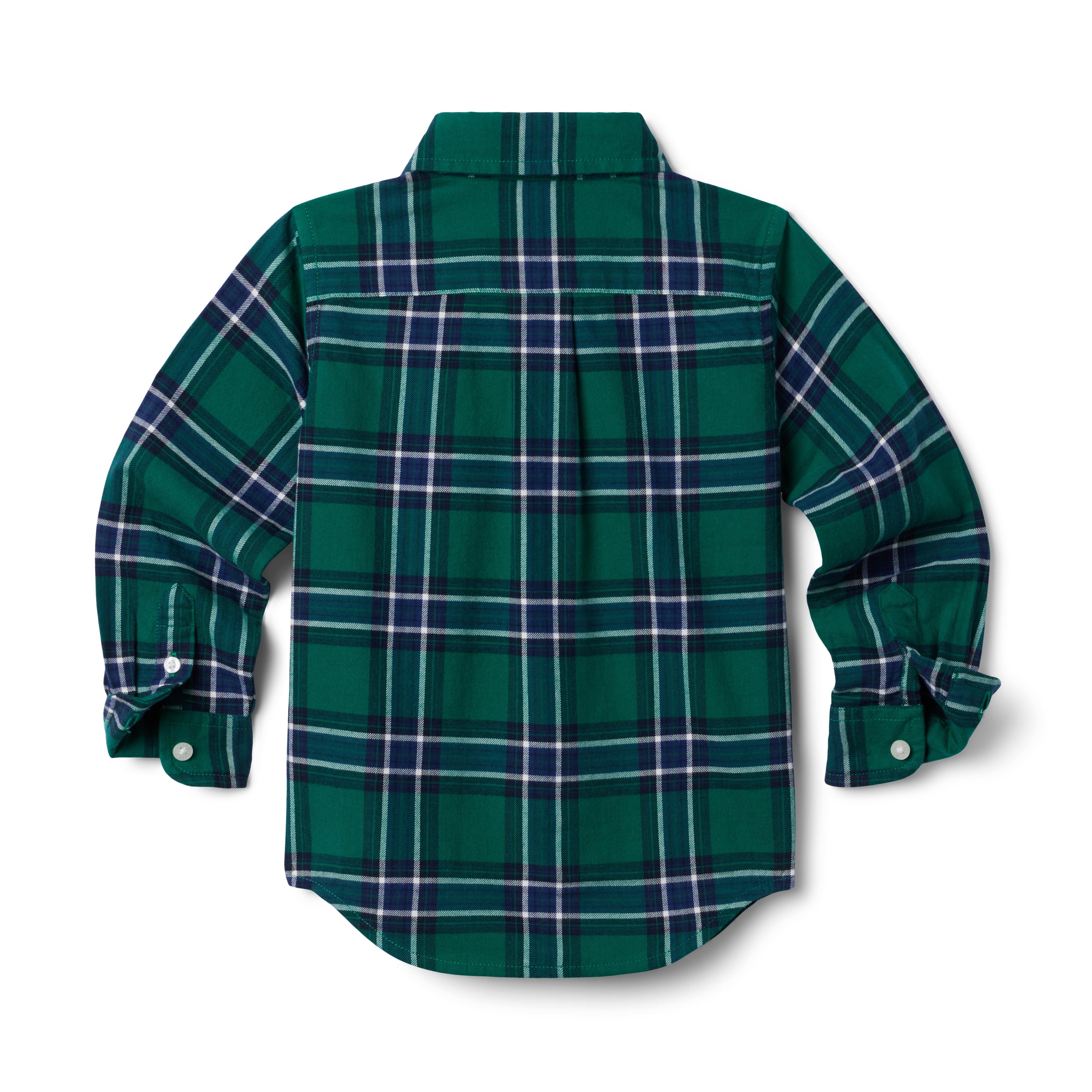 Plaid Brushed Twill Shirt image number 1