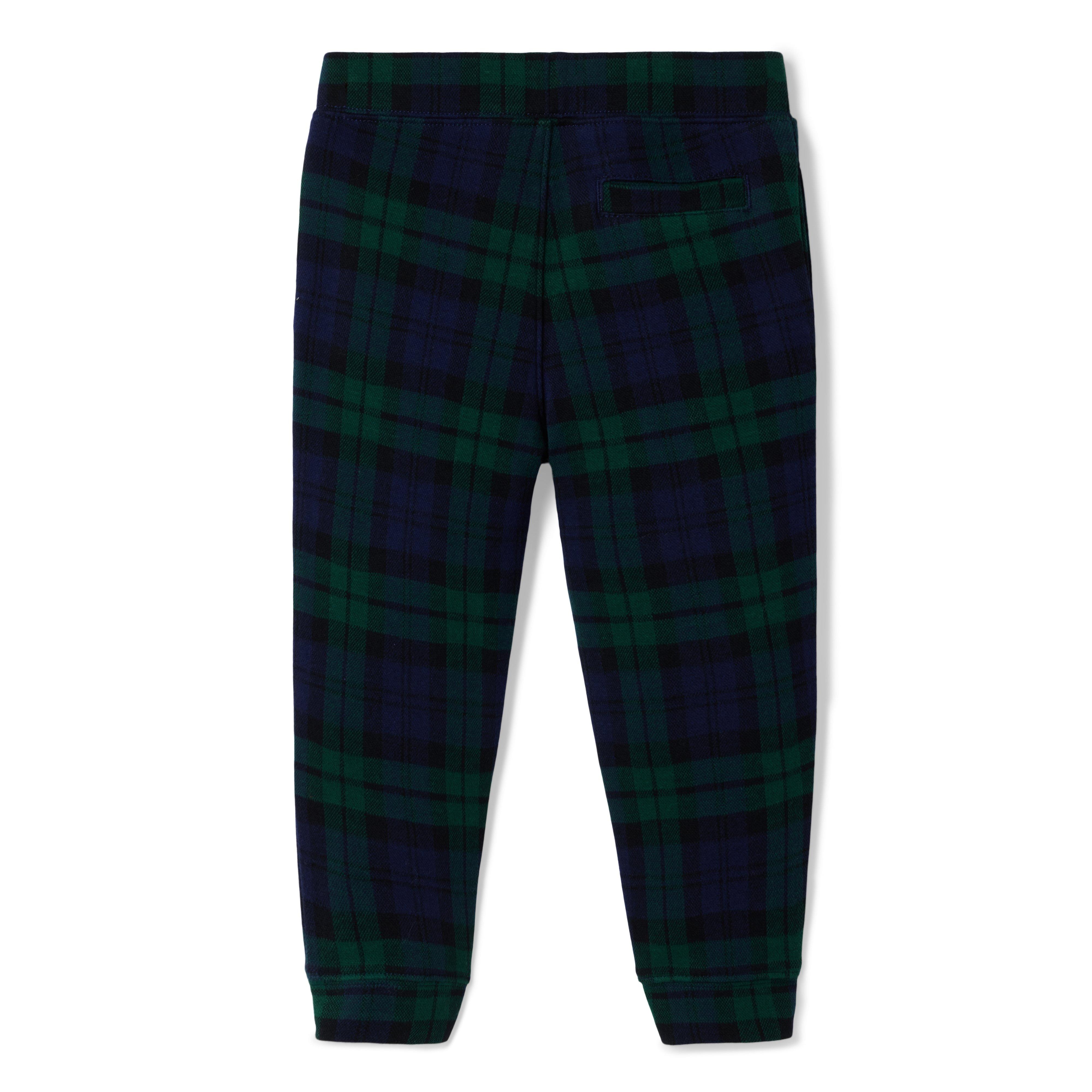 Plaid Jacquard Jogger image number 1