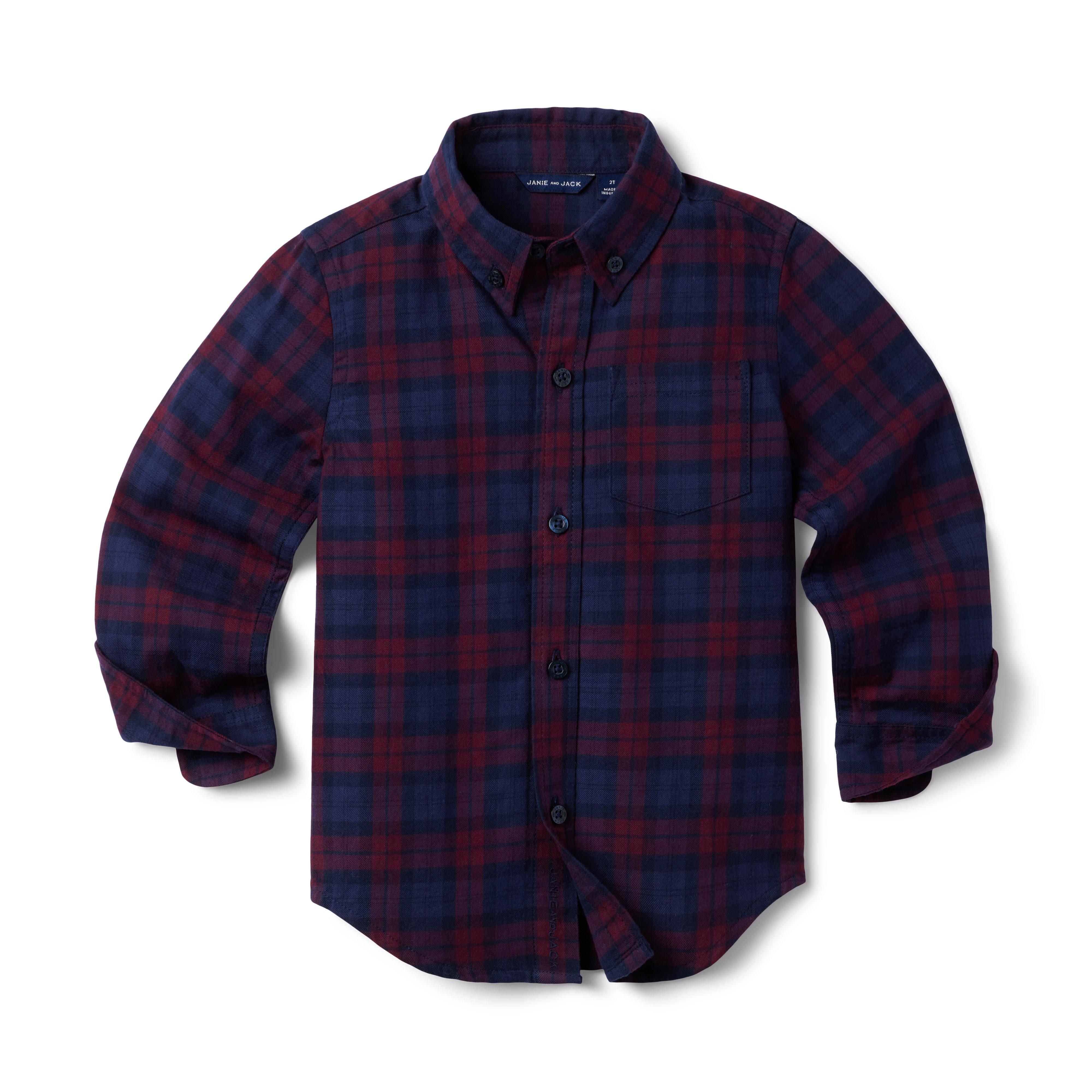 Plaid Brushed Twill Shirt image number 0
