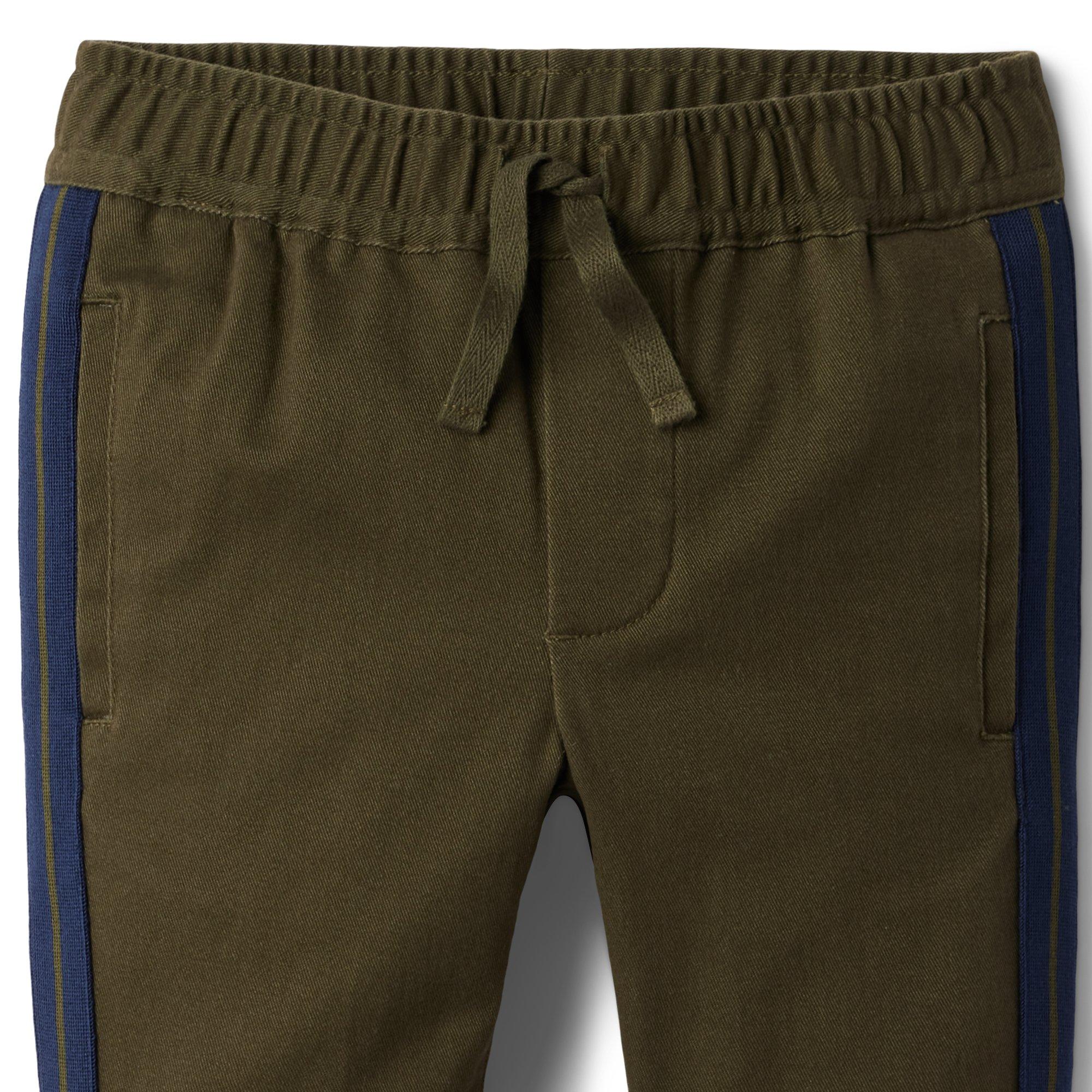 Side Stripe Twill Jogger image number 3