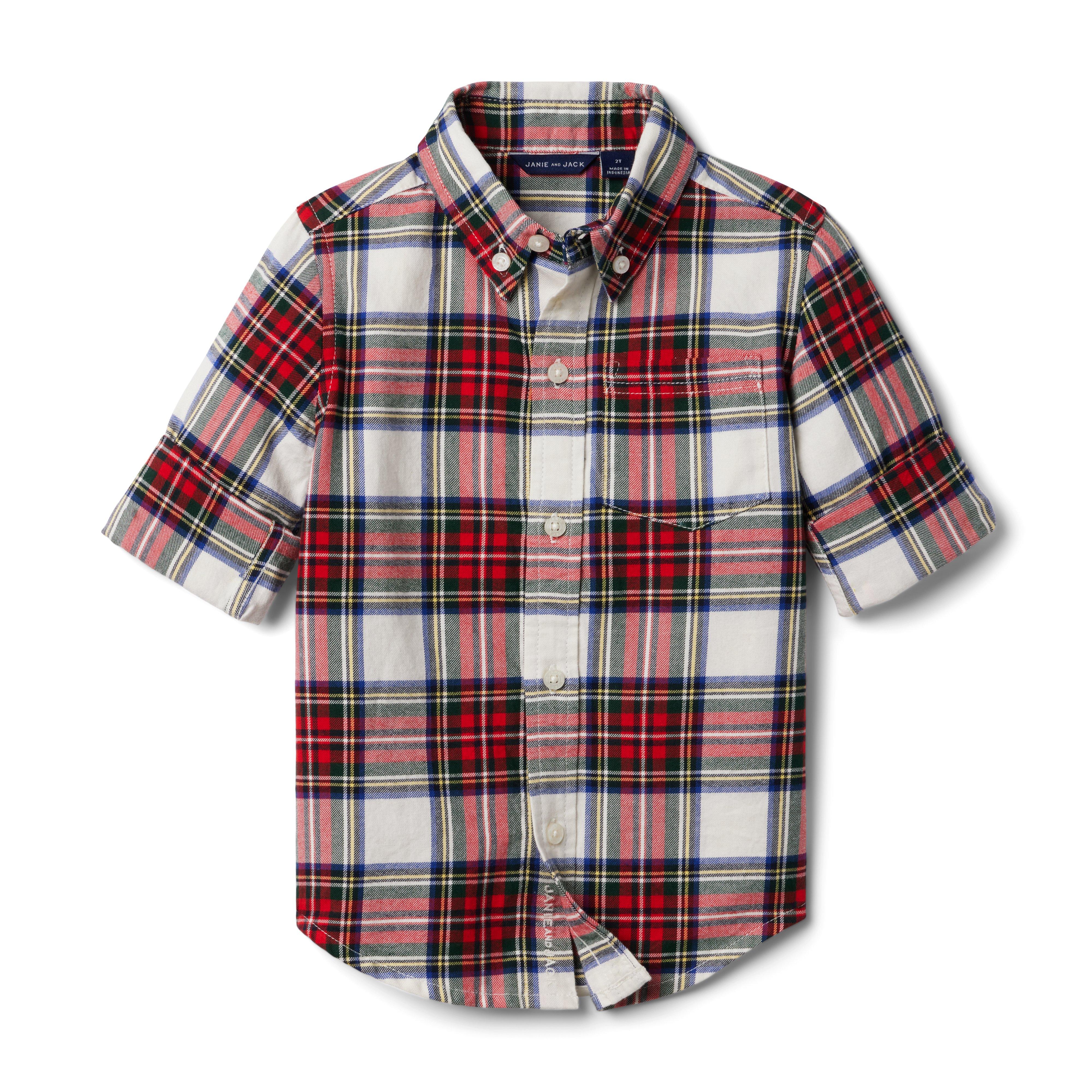 Plaid Brushed Twill Shirt image number 2
