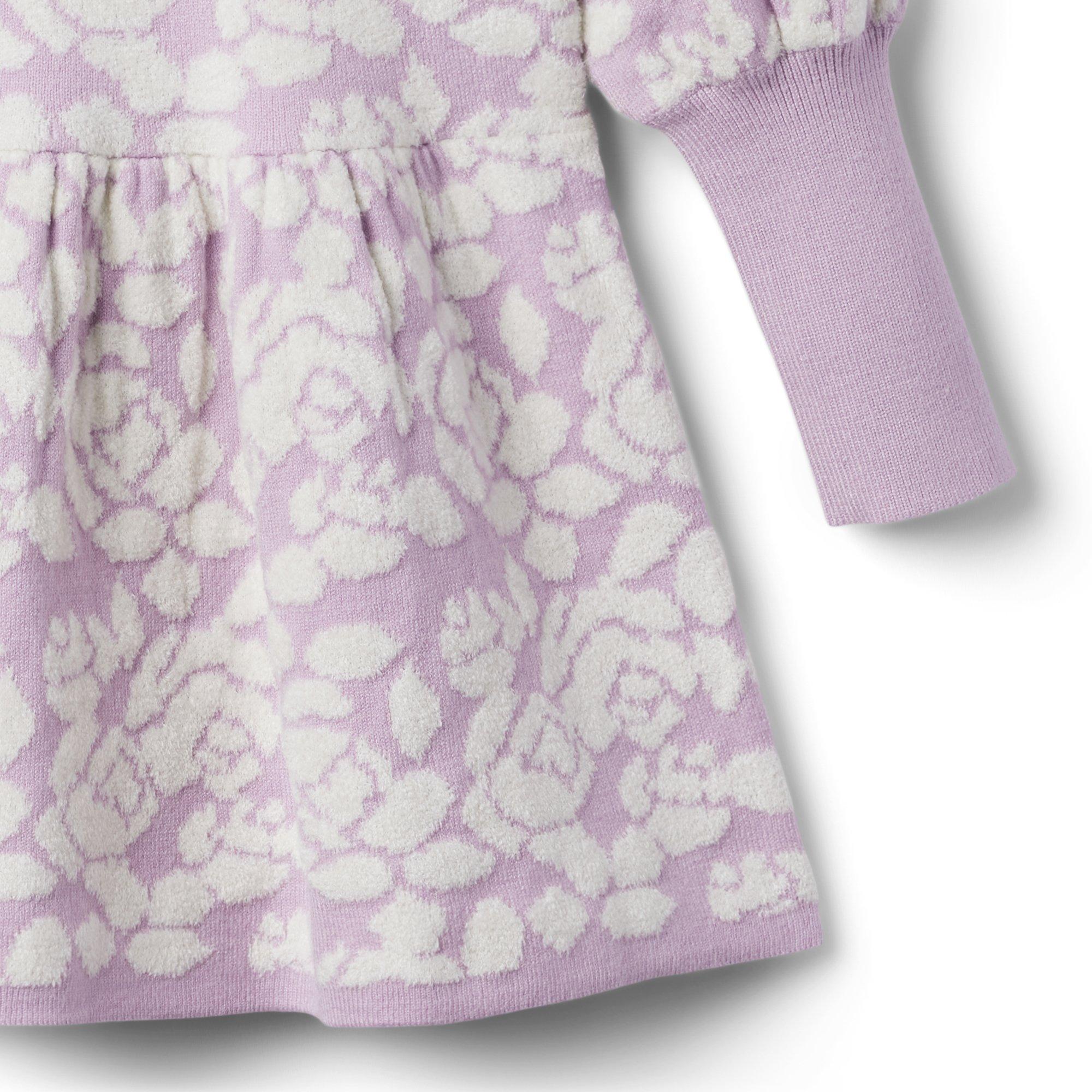 Floral Boucle Sweater Dress image number 2