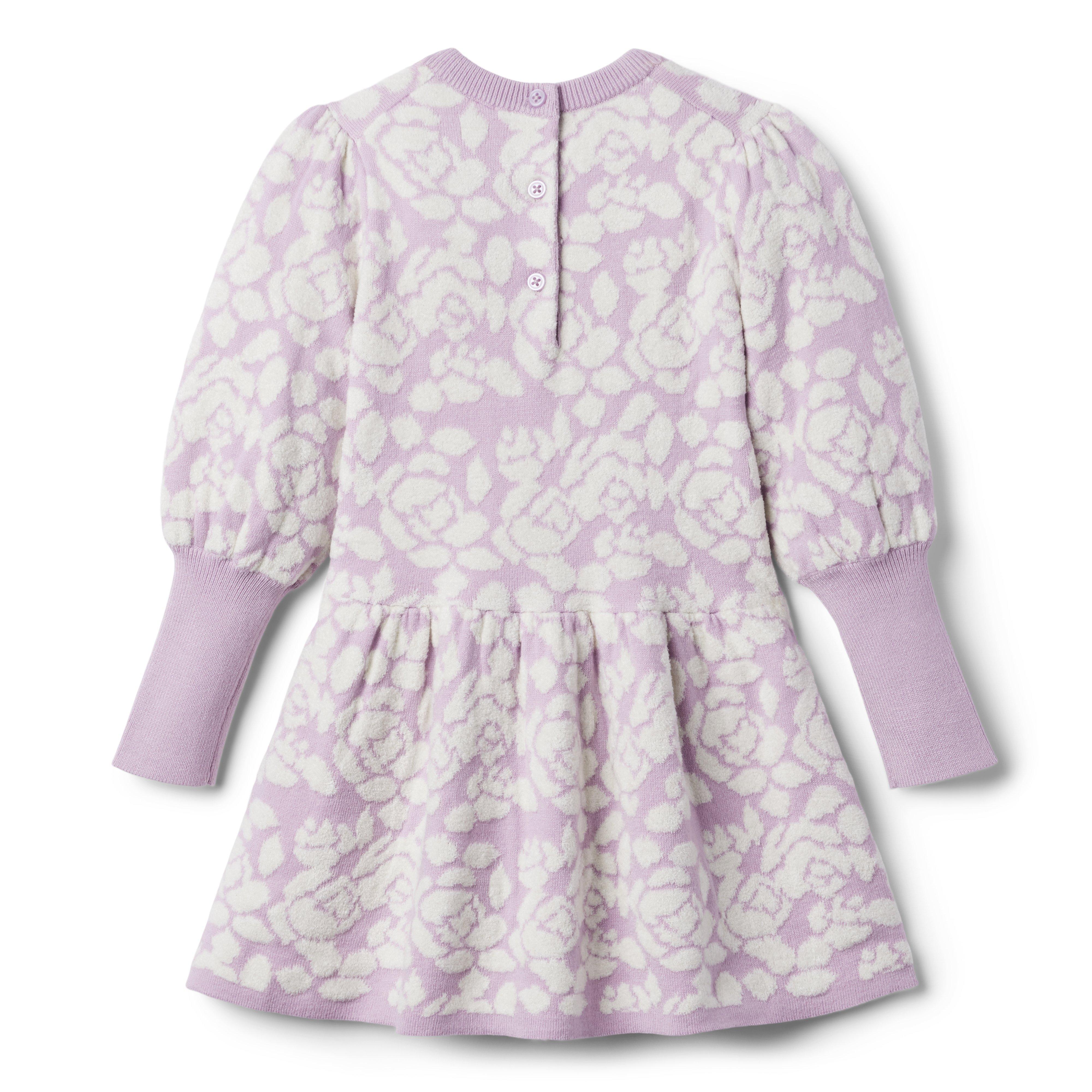Floral Boucle Sweater Dress image number 3