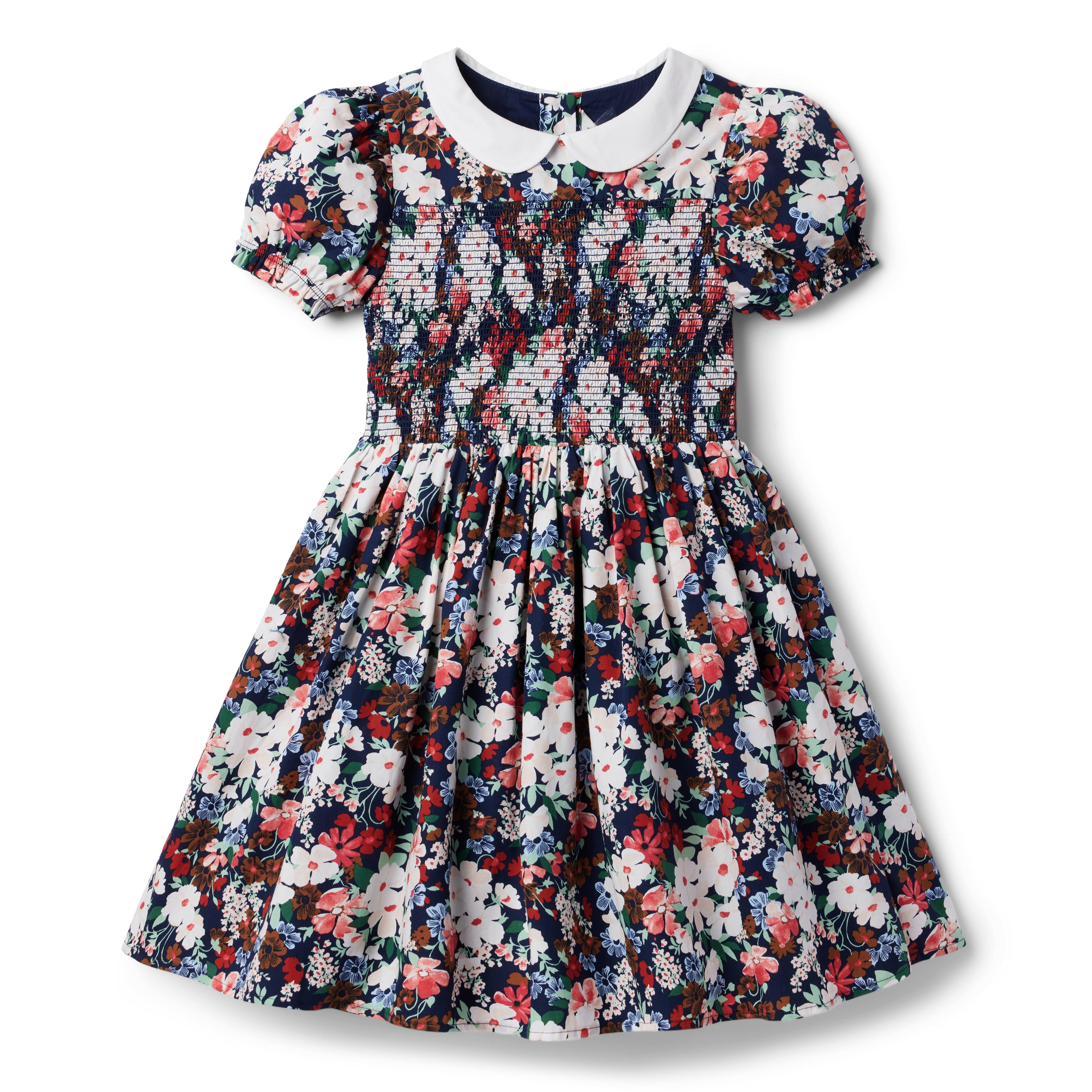 The Charlotte Floral Smocked Dress image number 1