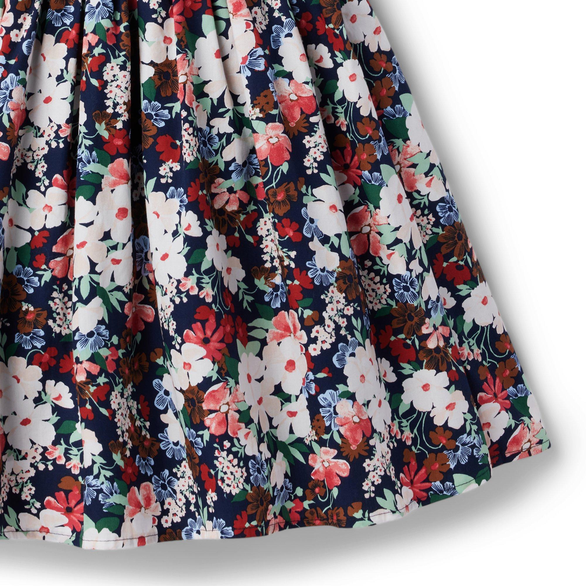 The Charlotte Floral Smocked Dress image number 6