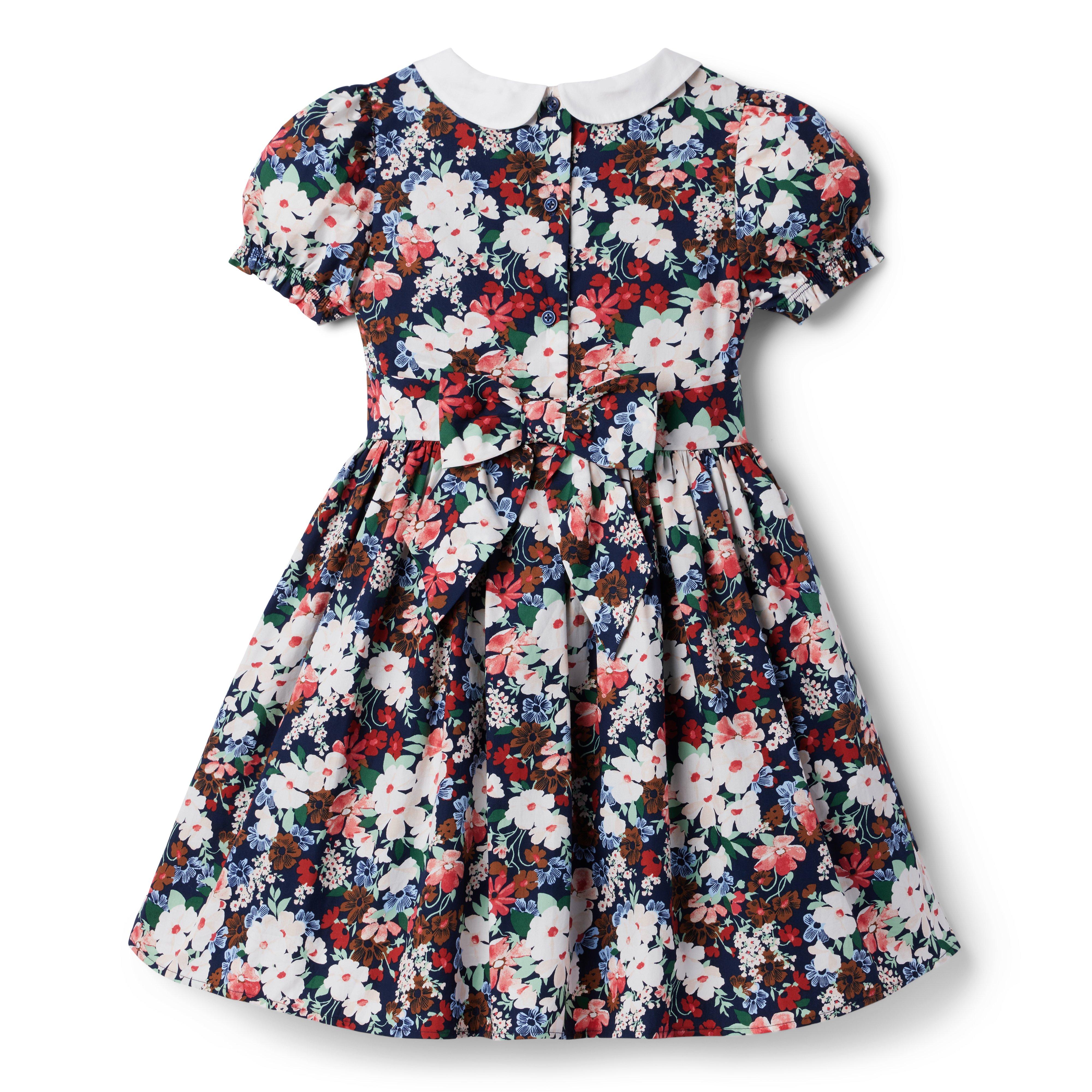 The Charlotte Floral Smocked Dress image number 3