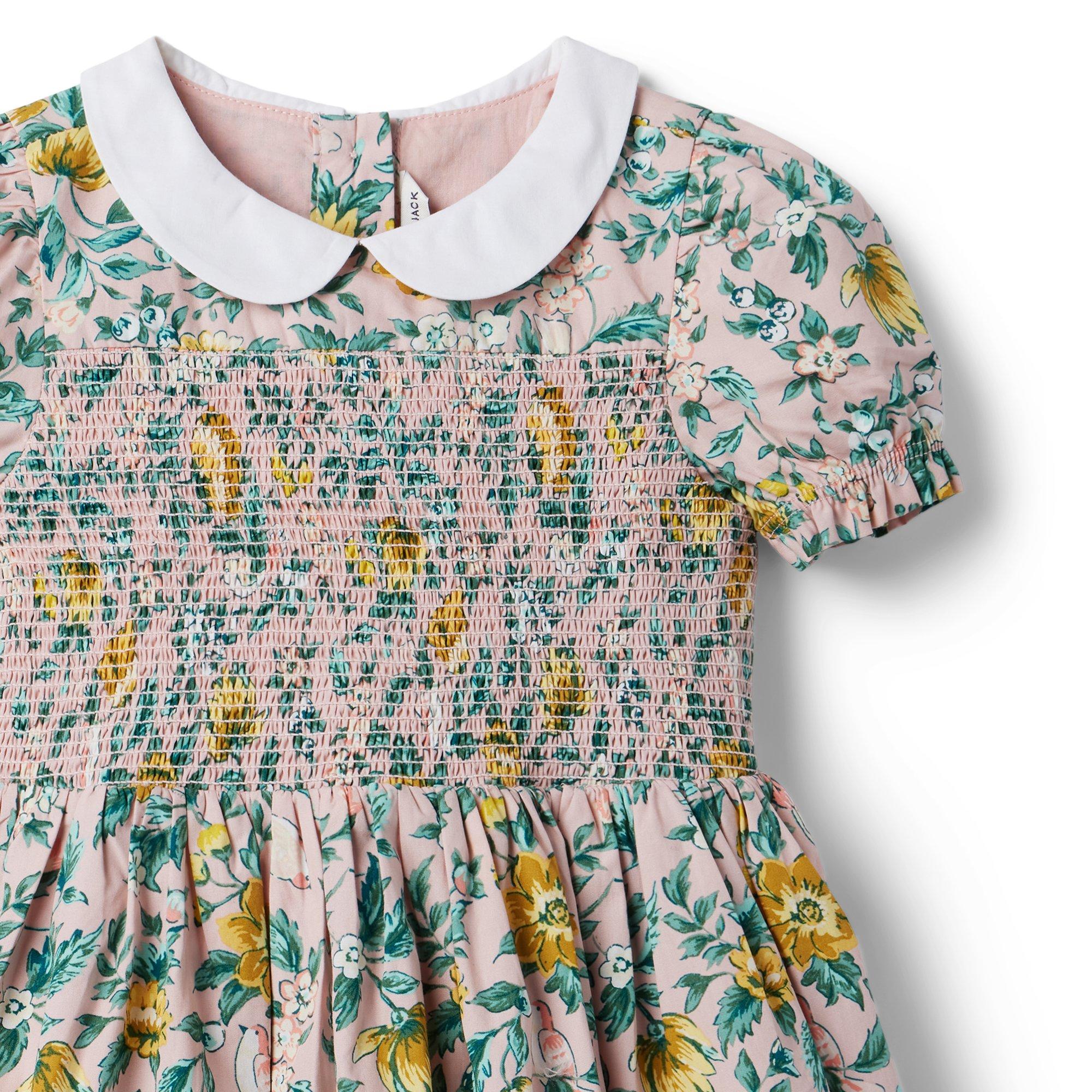 The Charlotte Floral Smocked Dress image number 2