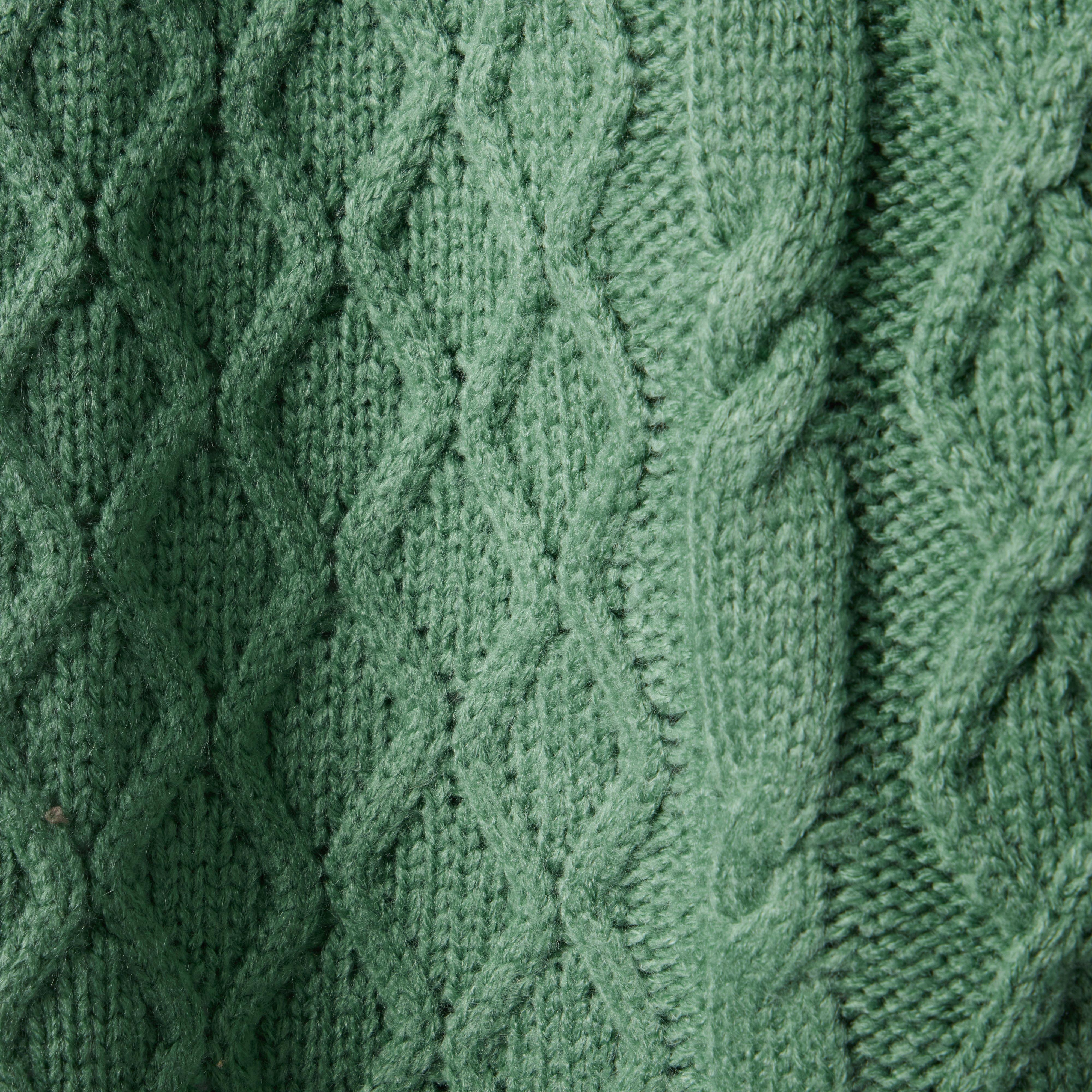 Balloon Sleeve Textured Sweater image number 2