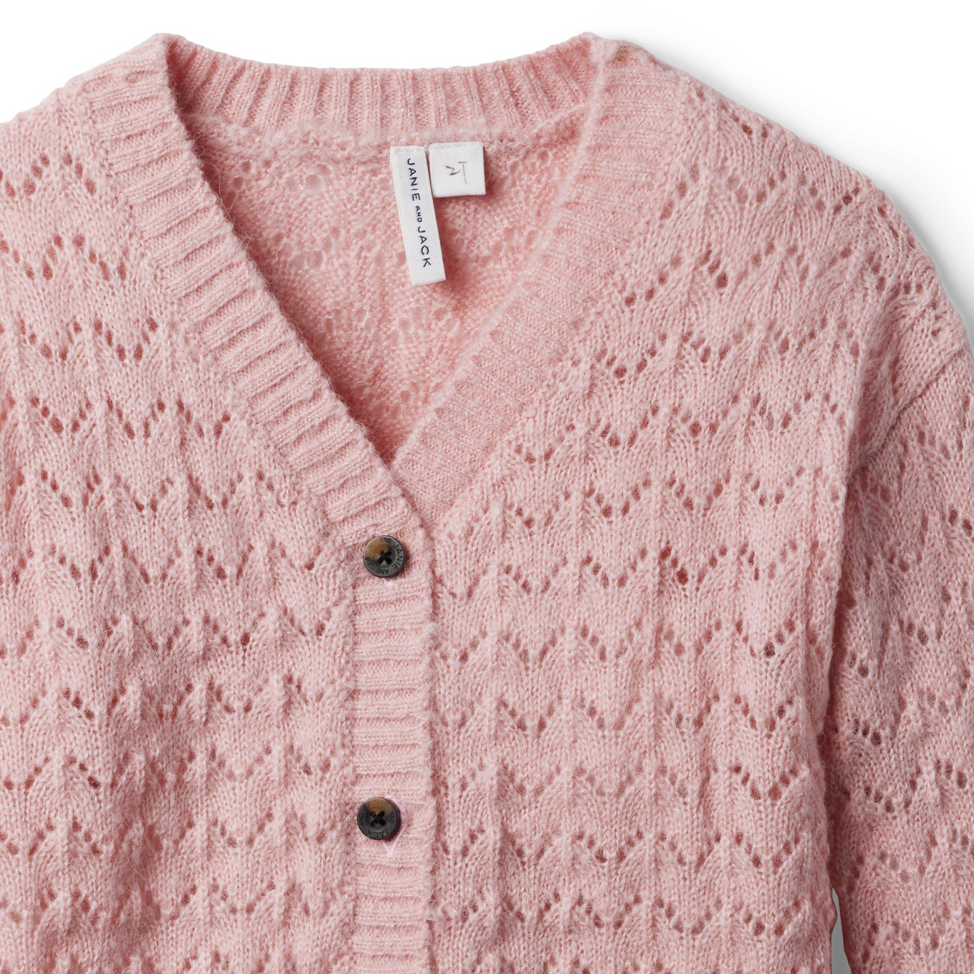 Pointelle Cardigan image number 3