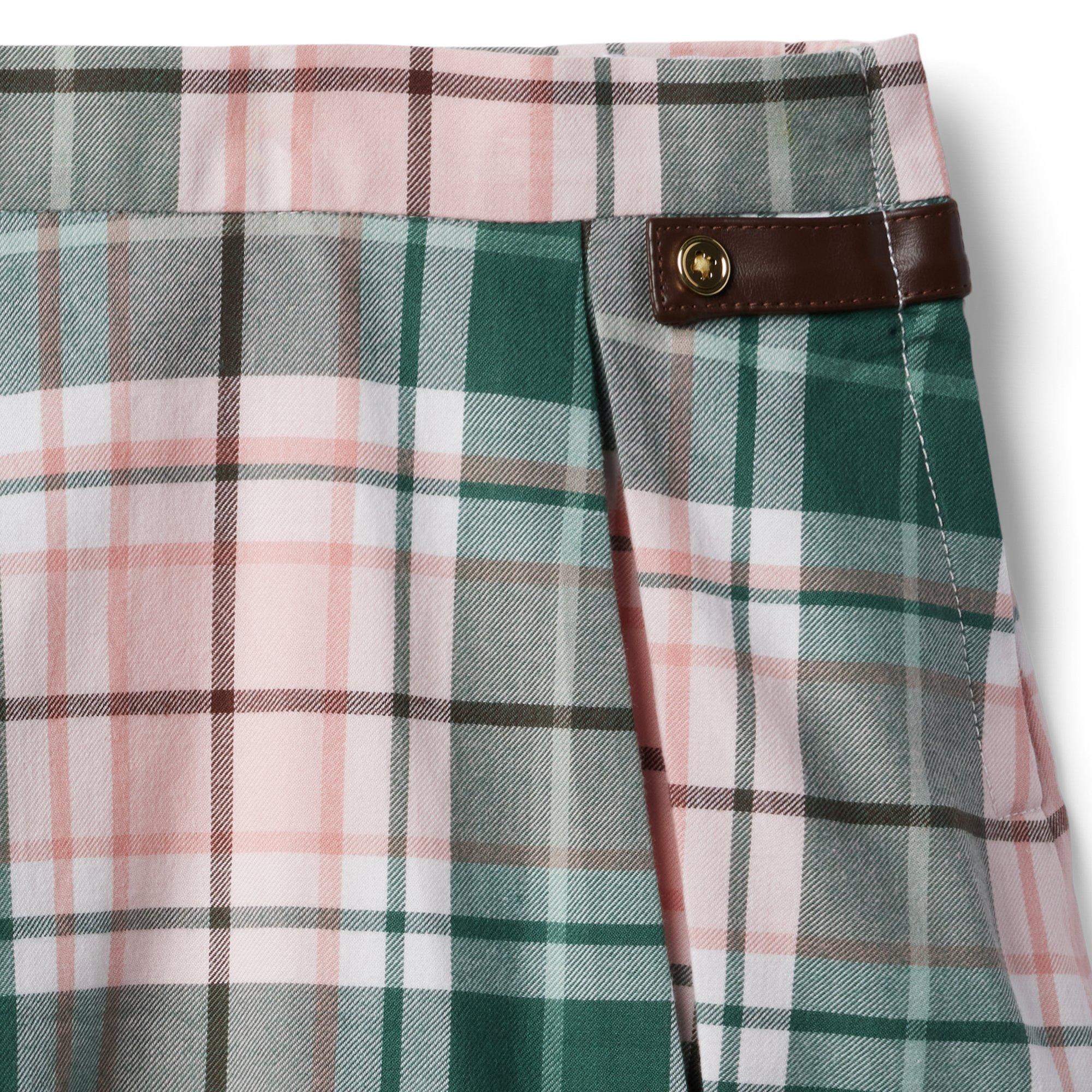 Plaid Pleated Skirt image number 3