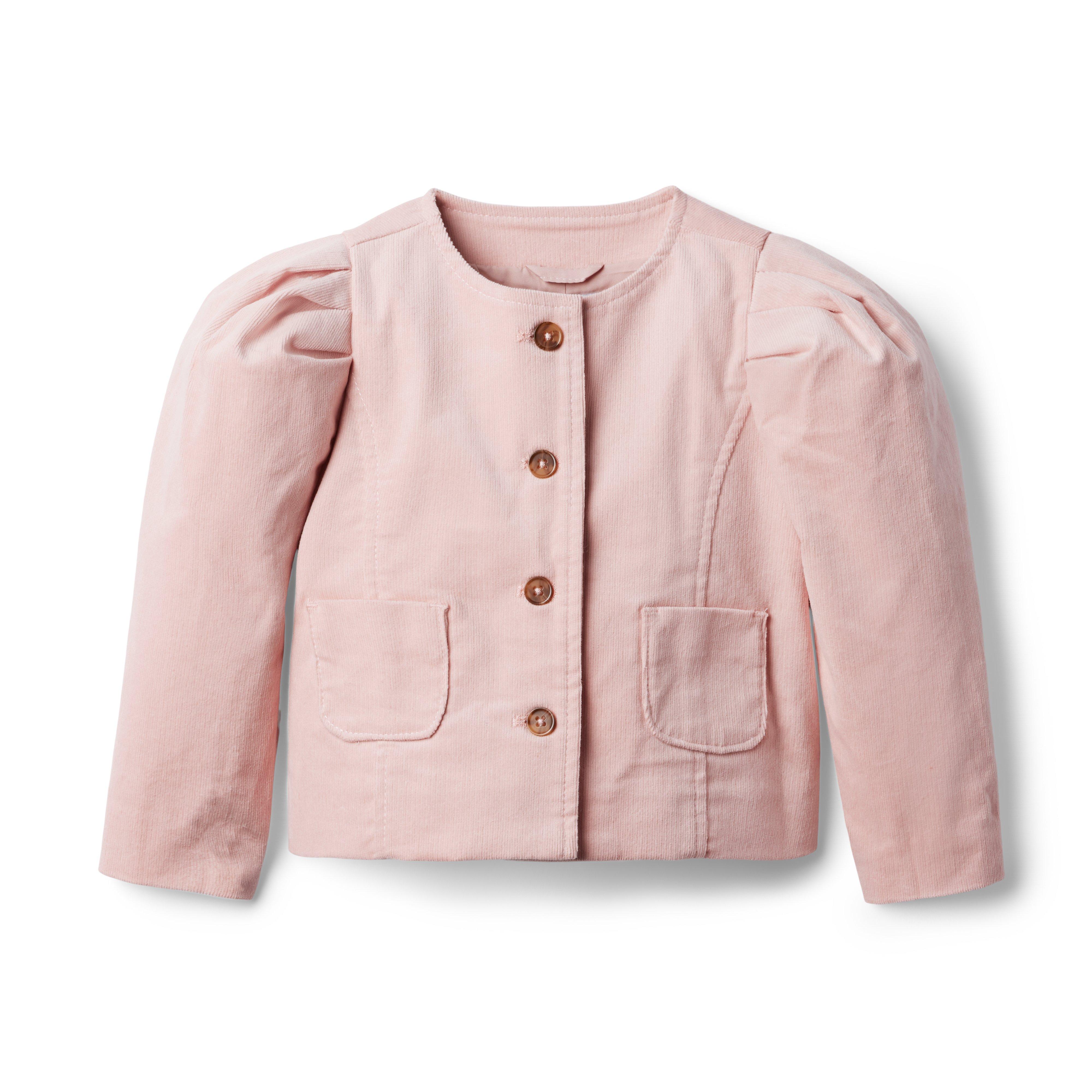 Puff Sleeve Corduroy Jacket