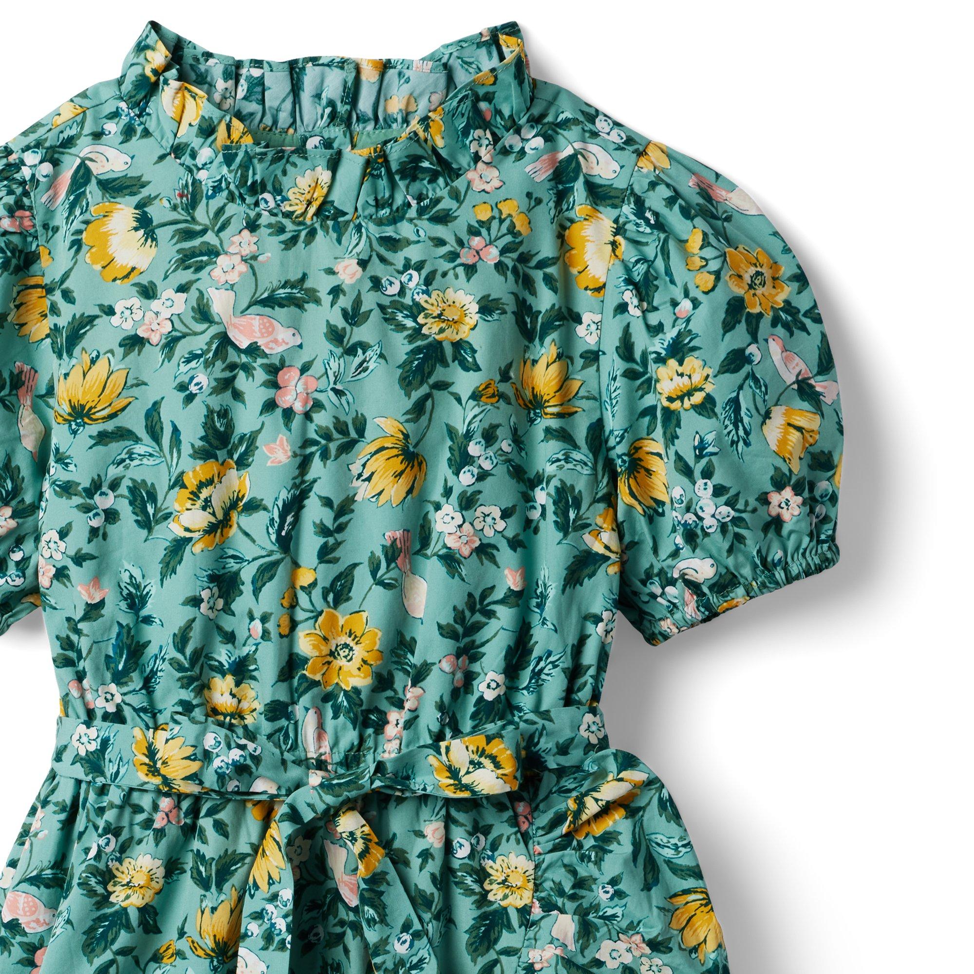 Floral Faux Wrap Dress image number 2