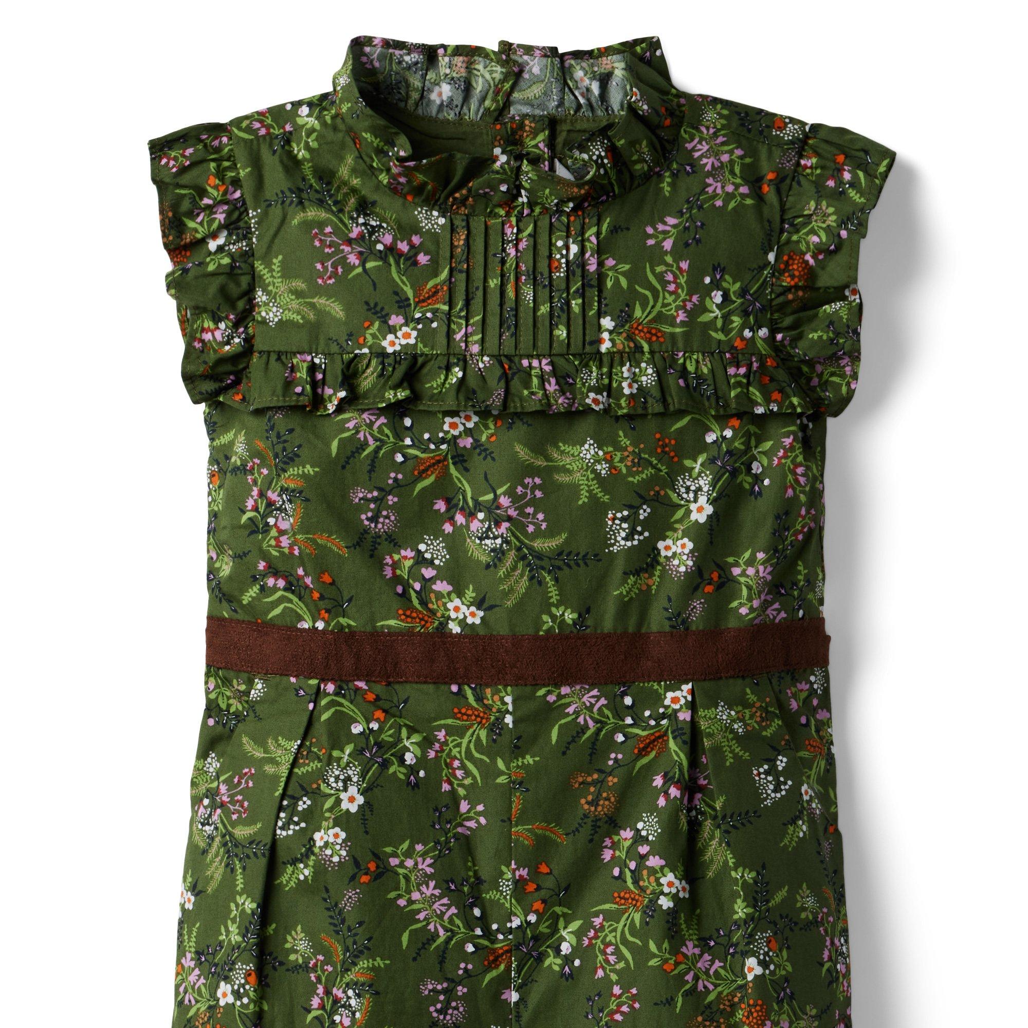 Floral Ruffle Jumpsuit image number 3