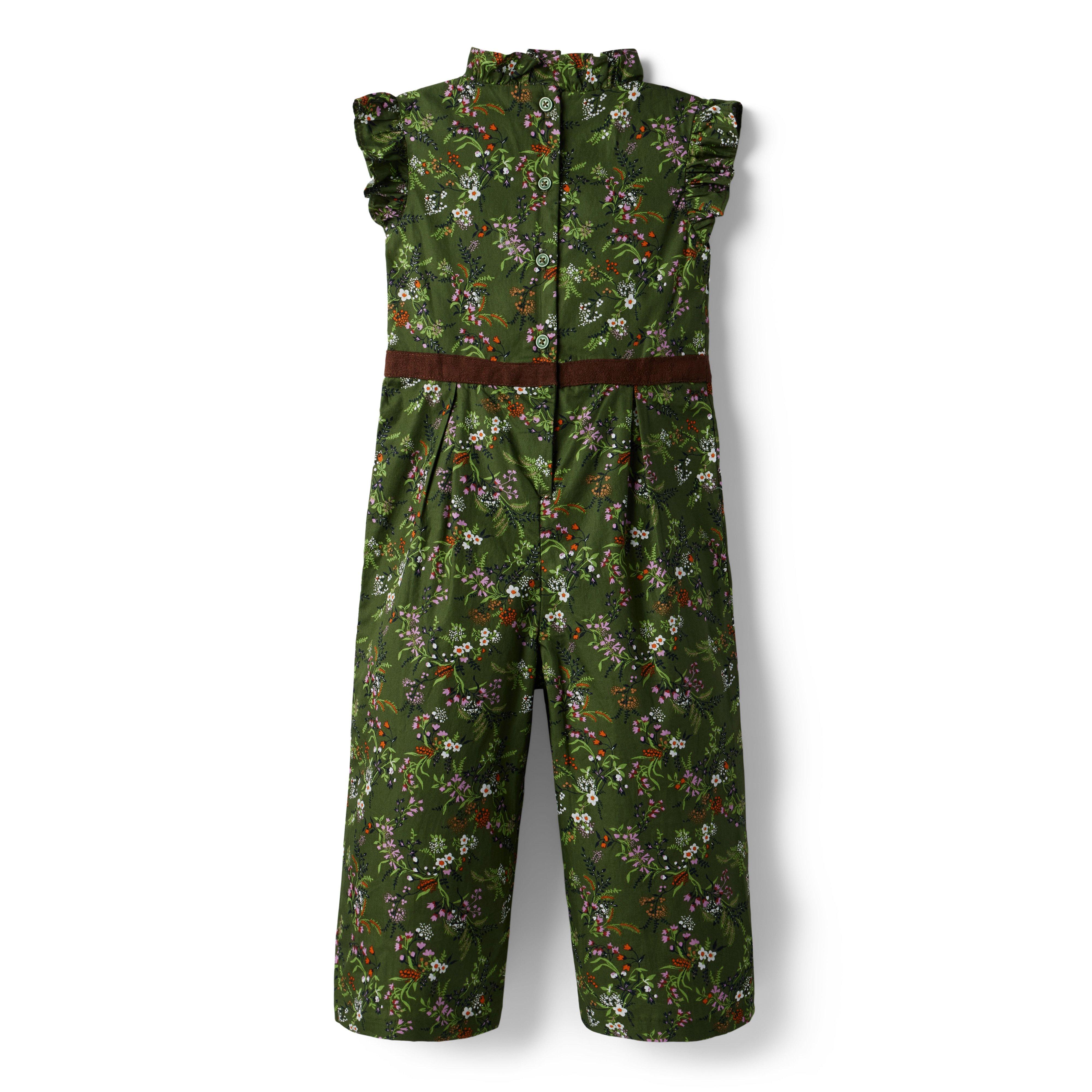 Floral Ruffle Jumpsuit image number 2