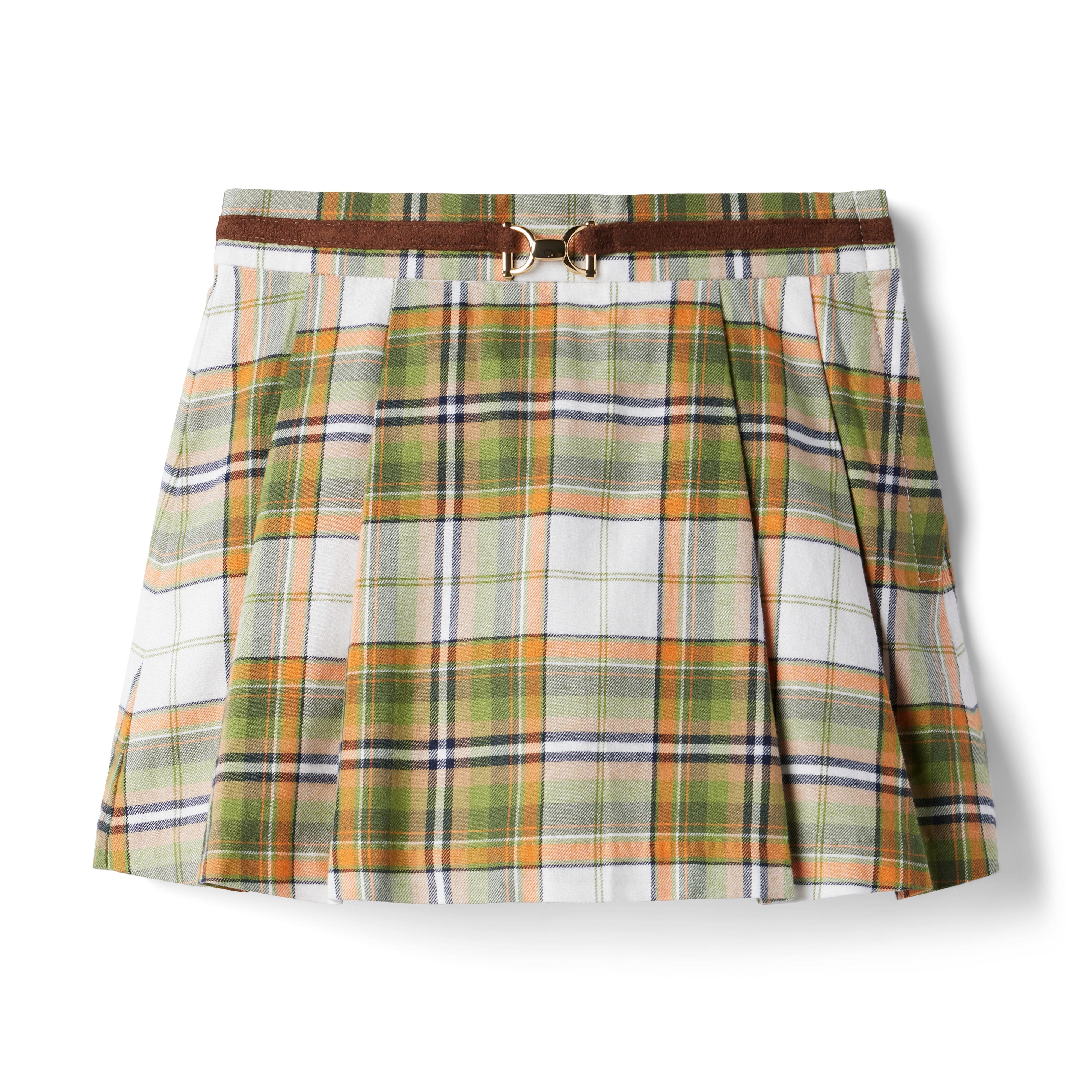 Plaid Pleated Skirt image number 0
