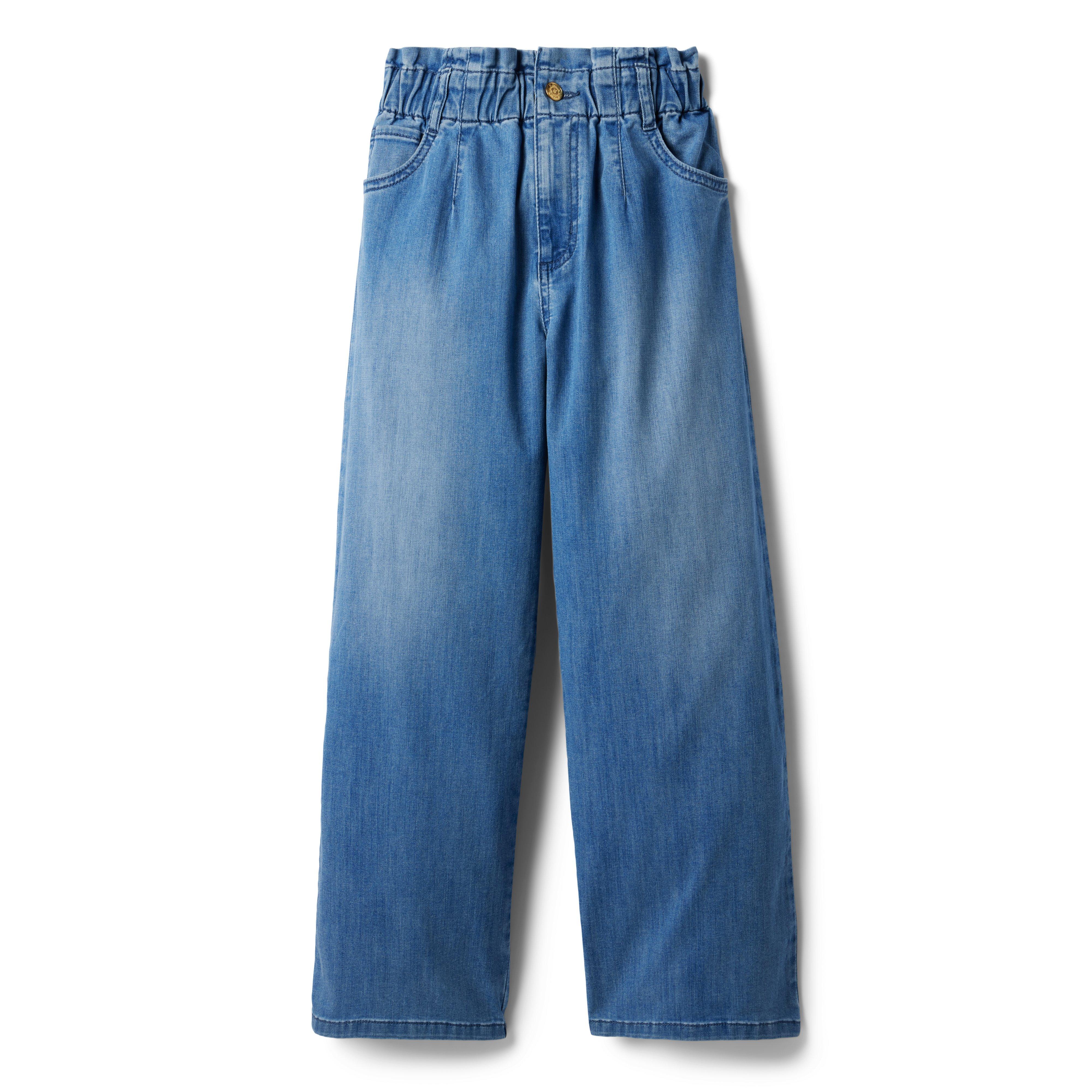 Wide Leg Paperbag Waist Jean image number 0