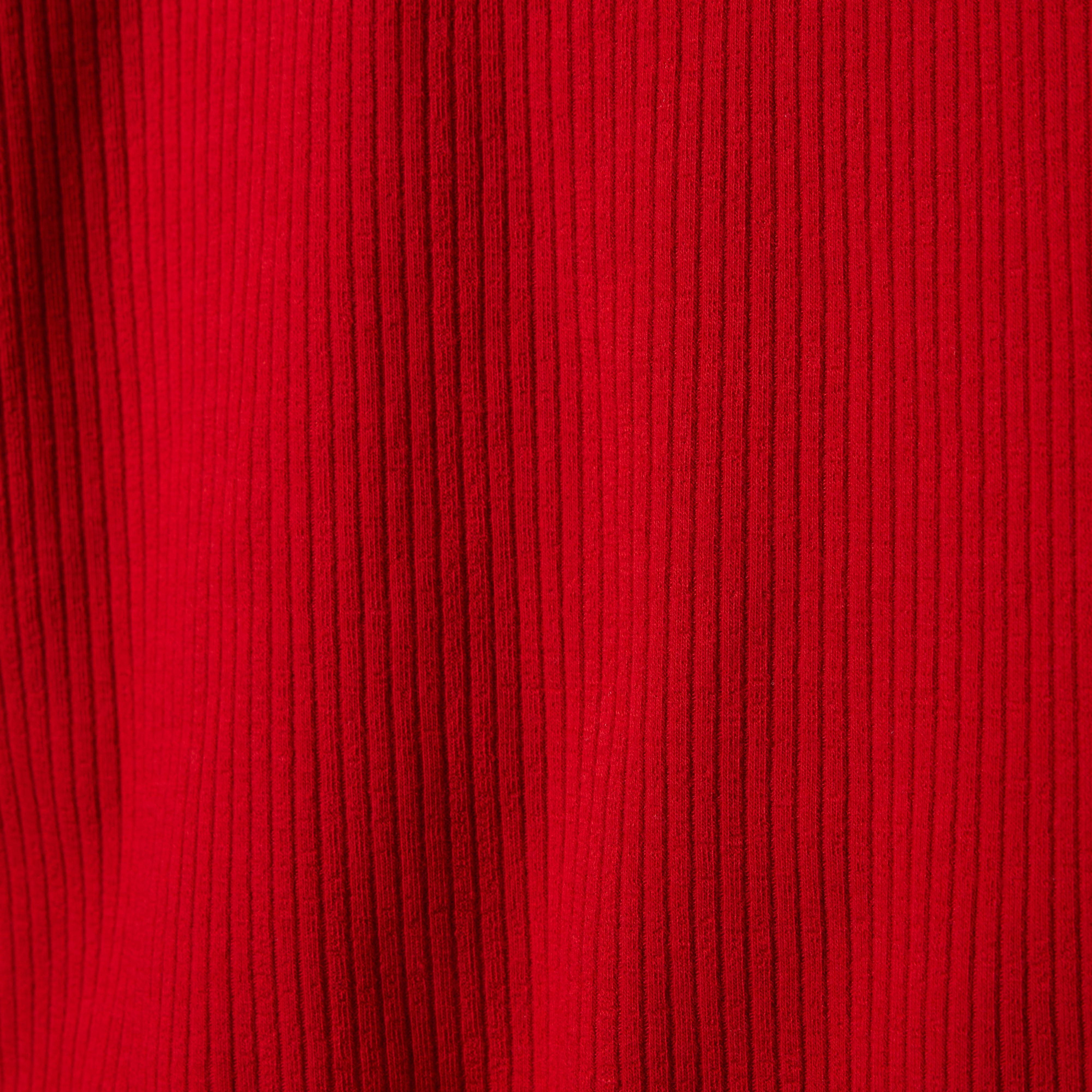 Ribbed Ruffle Trim Turtleneck image number 3