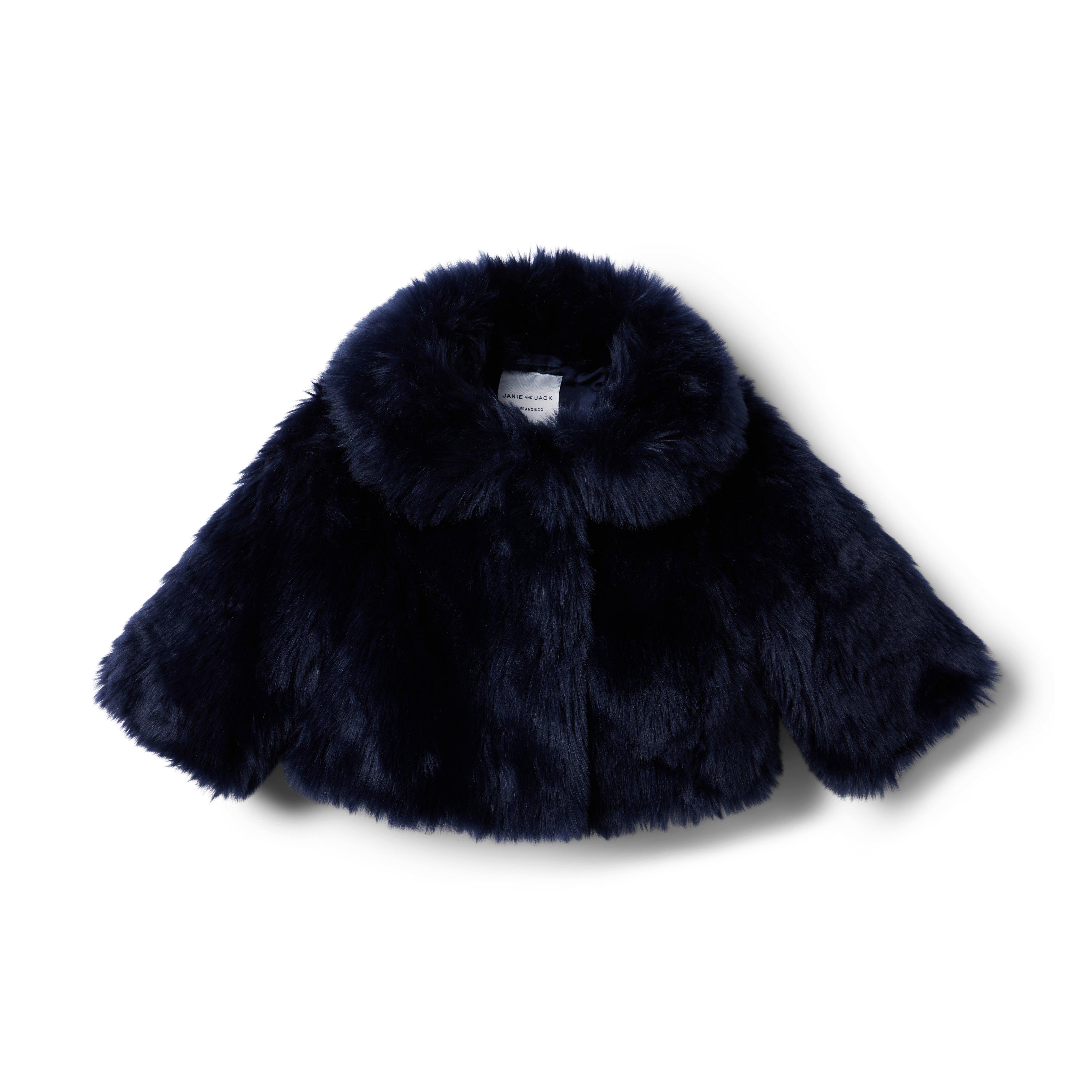 Faux Fur Cropped Jacket image number 0