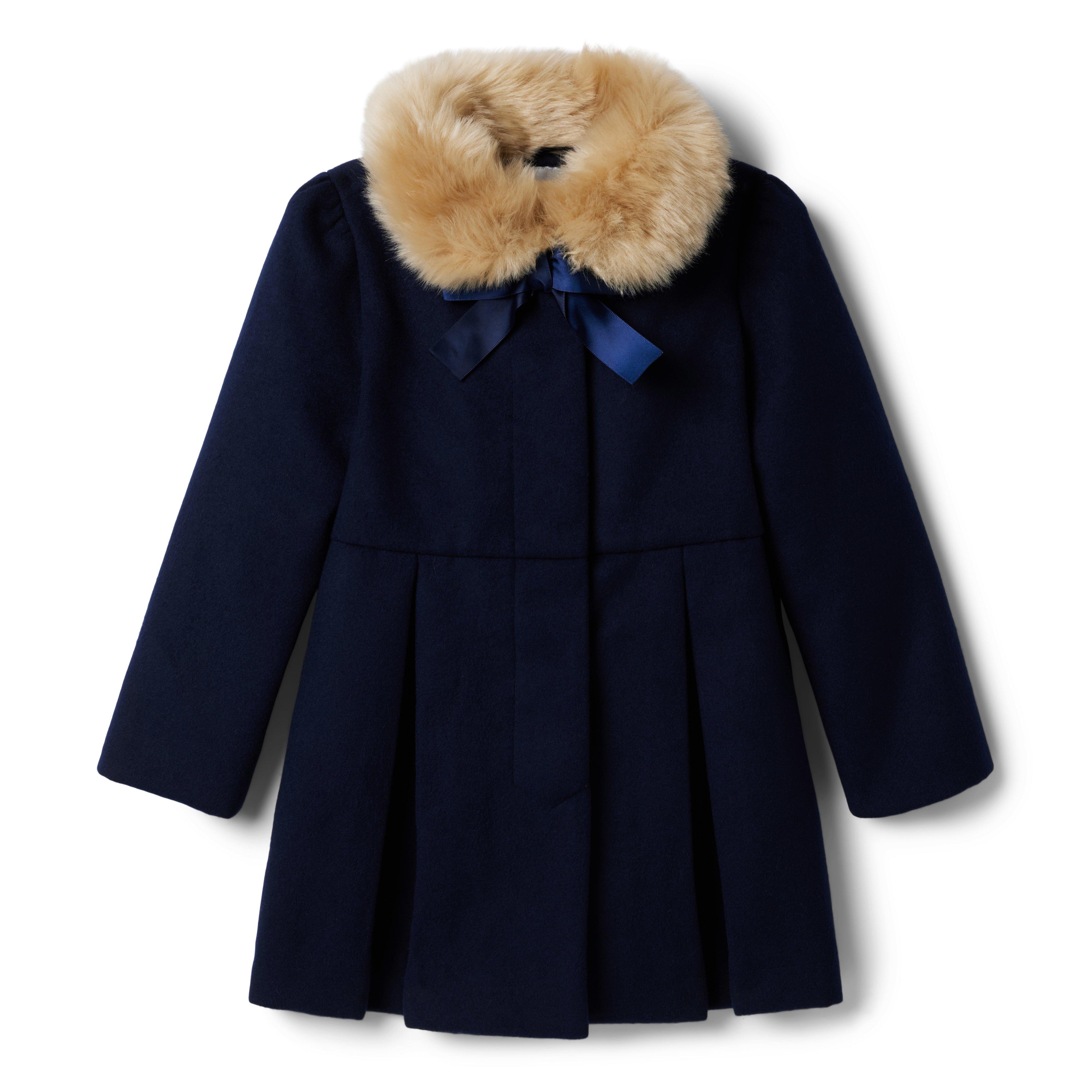 Janie and jack fur coat online