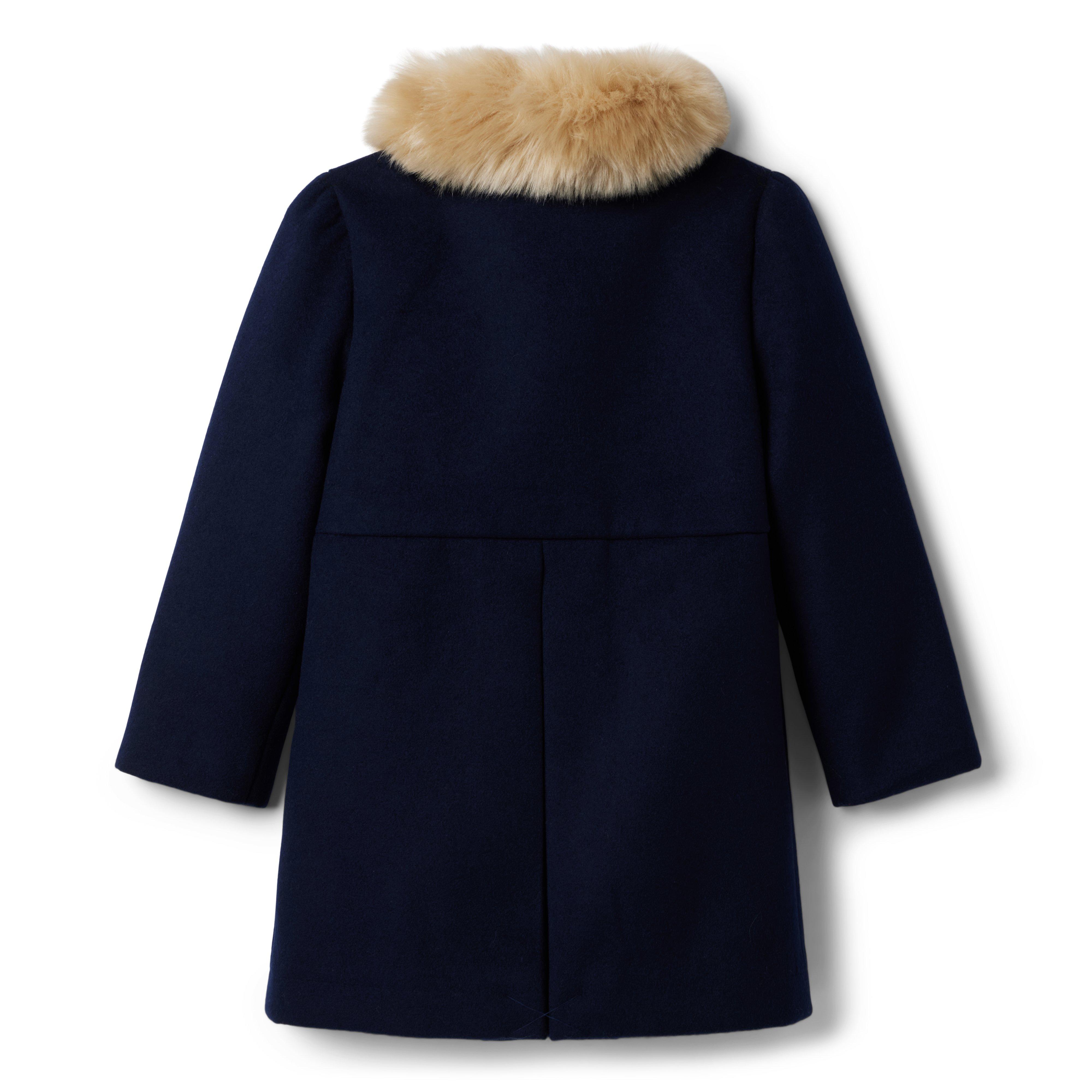 Faux Fur Collar Coat image number 2
